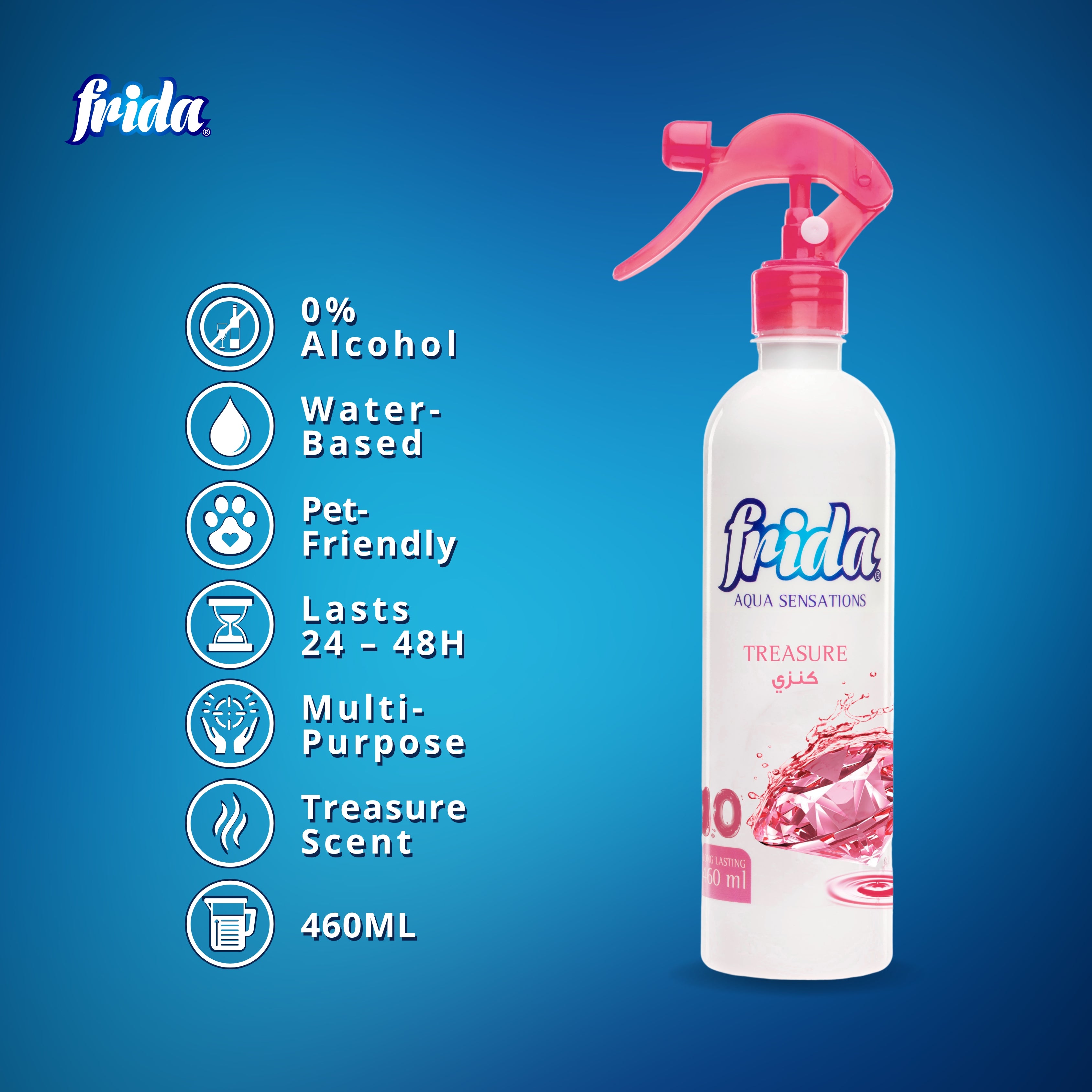 Frida Air Freshener – Treasure (460ml)