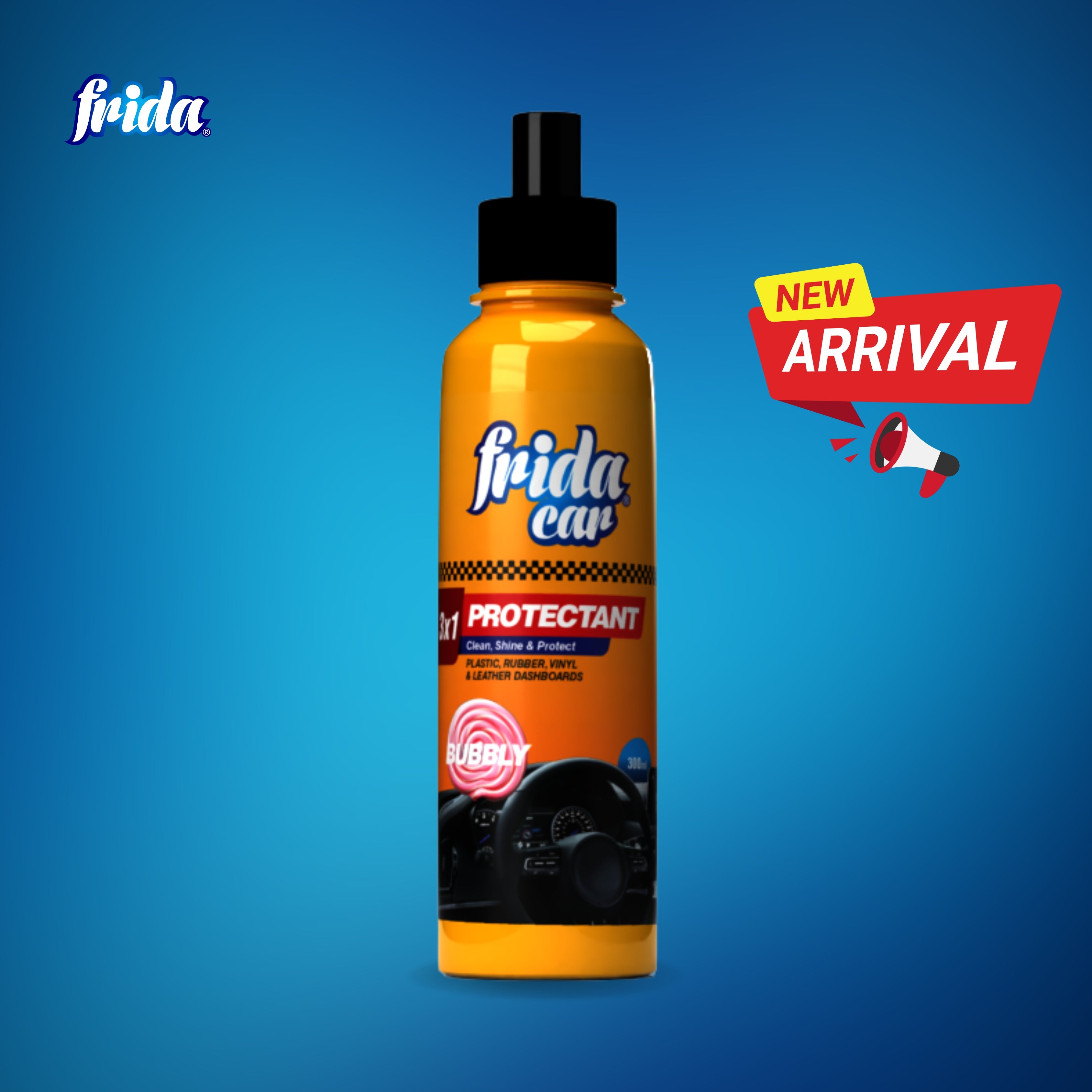Frida Car Protectant – Bubbly (300ml)