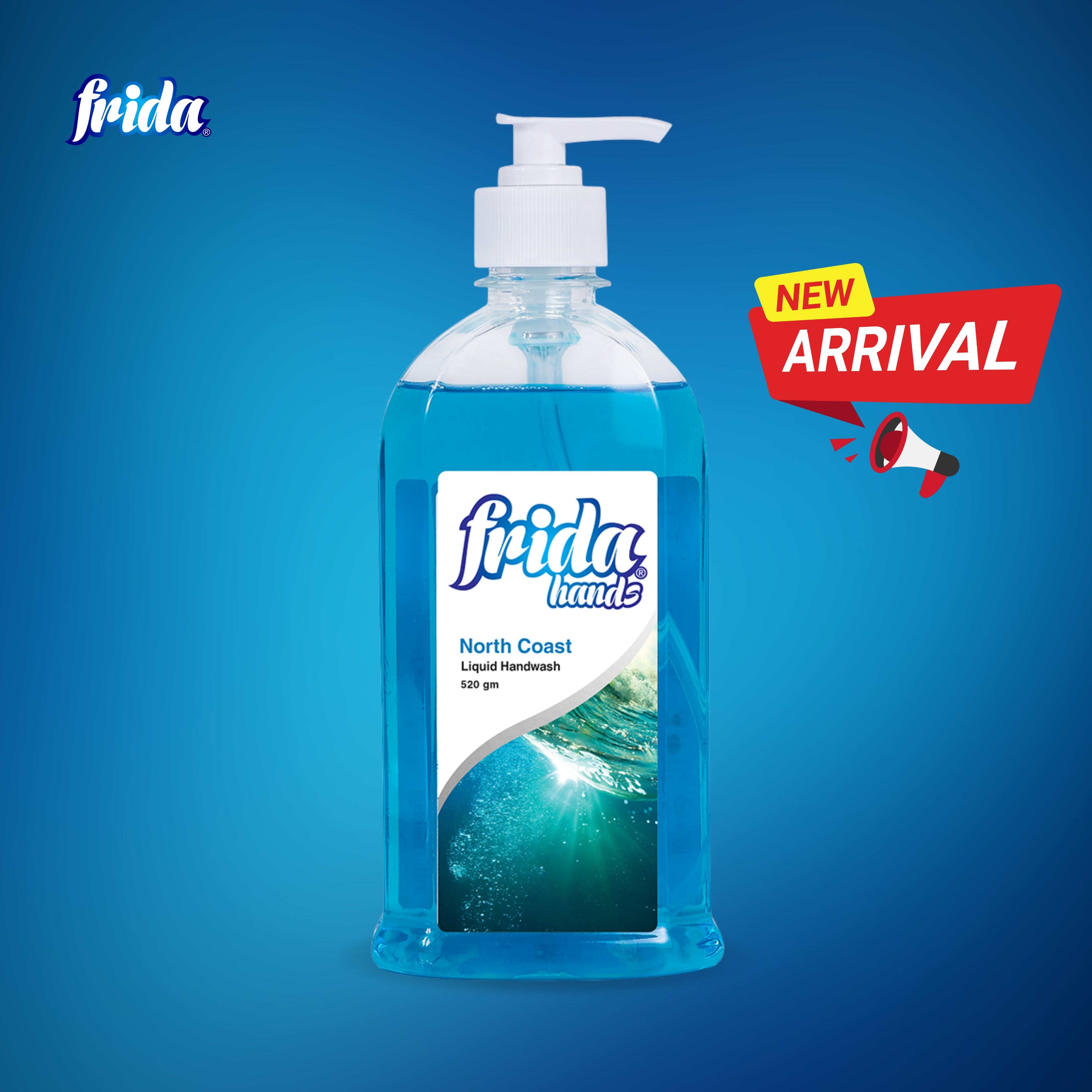 Frida Liquid Hand Wash – North Coast (520ml)