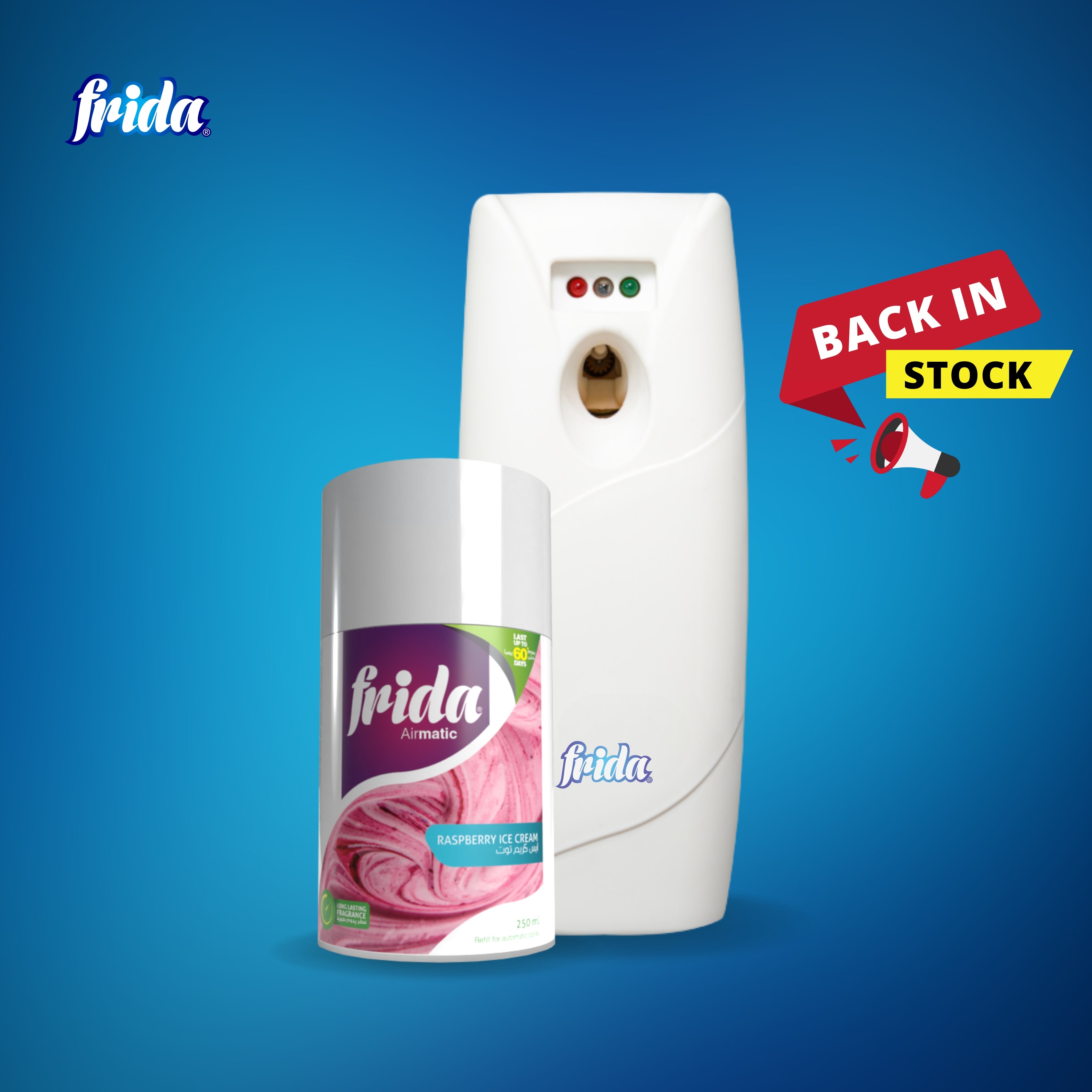 Frida AirMatic – Raspberry Ice Cream (250ml)