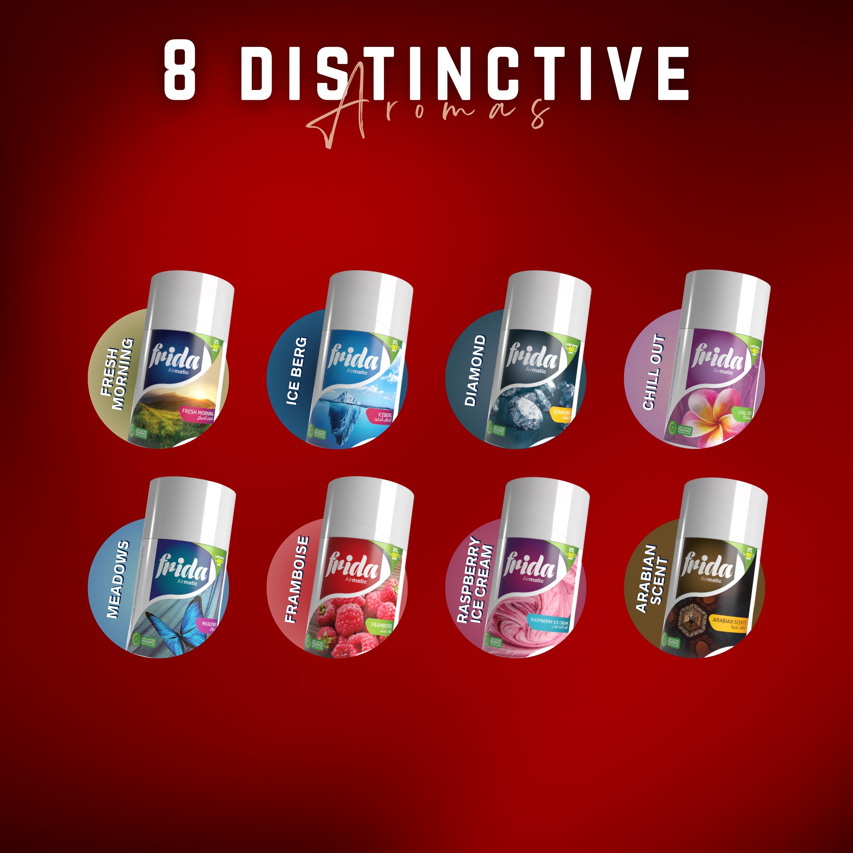 Frida AirMatic – Raspberry Ice Cream (250ml)