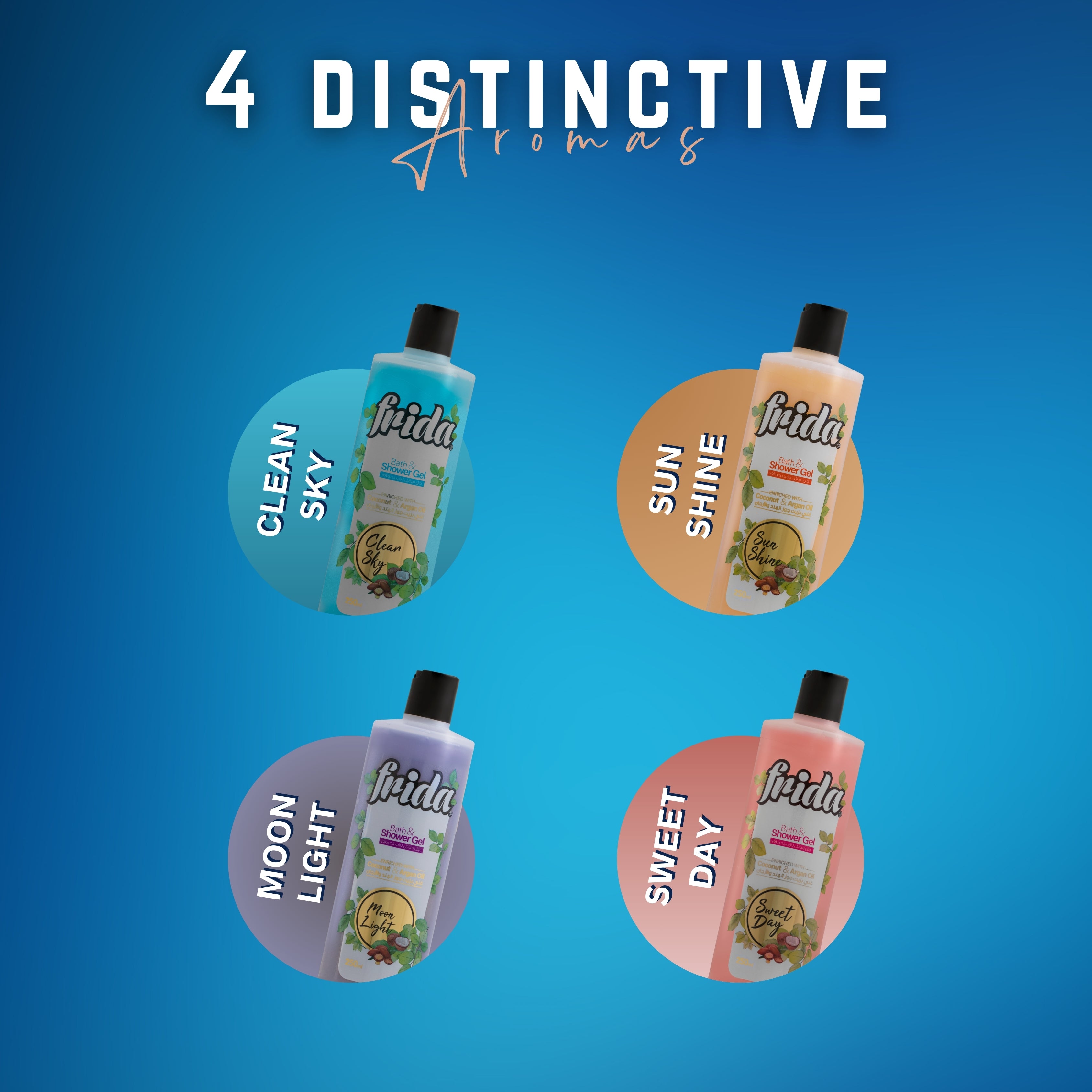 Frida Bath & Shower Gels
