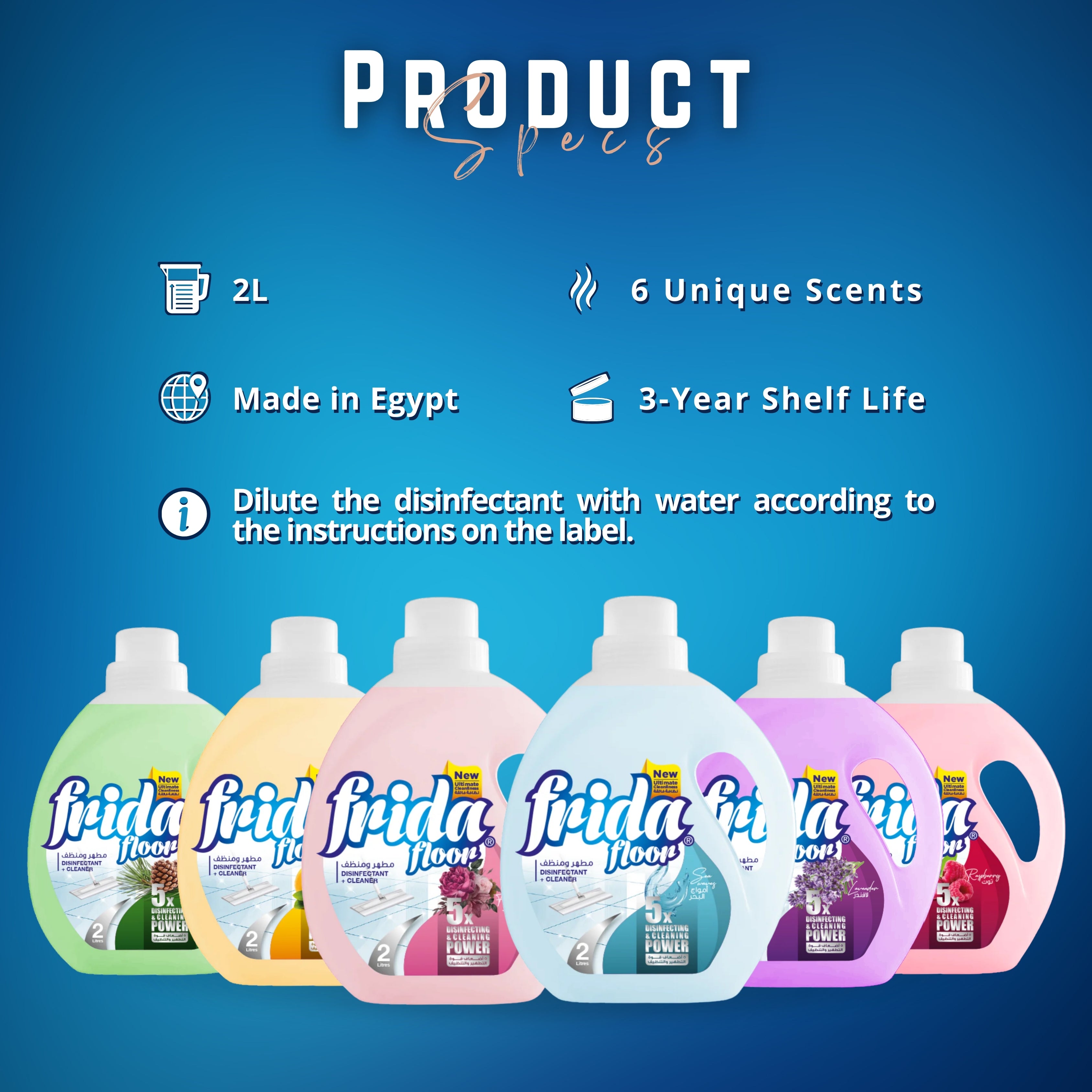 Frida Floor Disinfectants & Cleaners