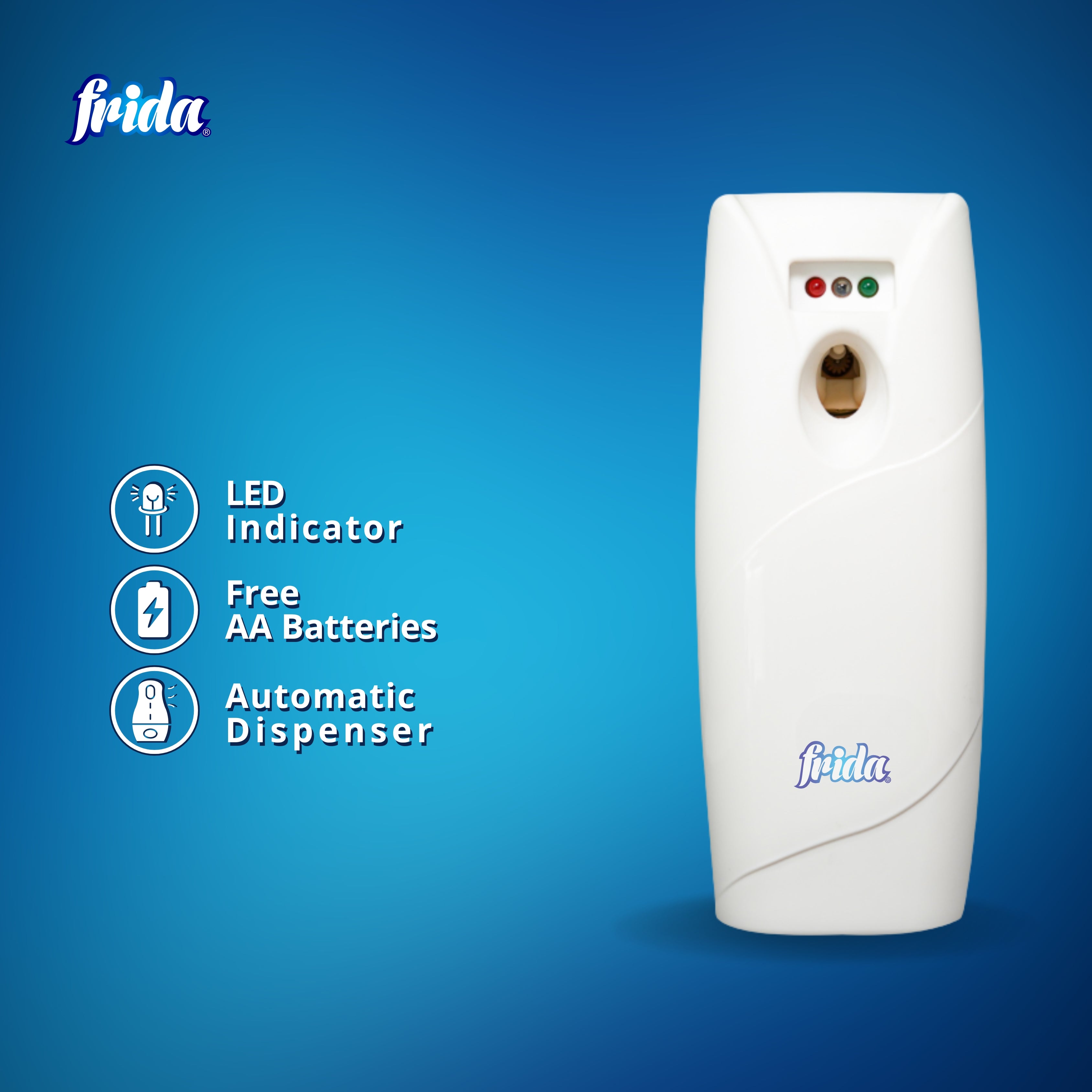 Frida AirMatic Dispenser – Wall Mounted LED