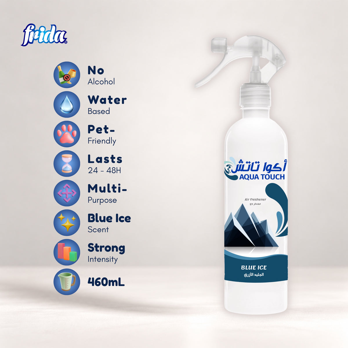 Frida Air Freshener – Blue Ice (460ml)