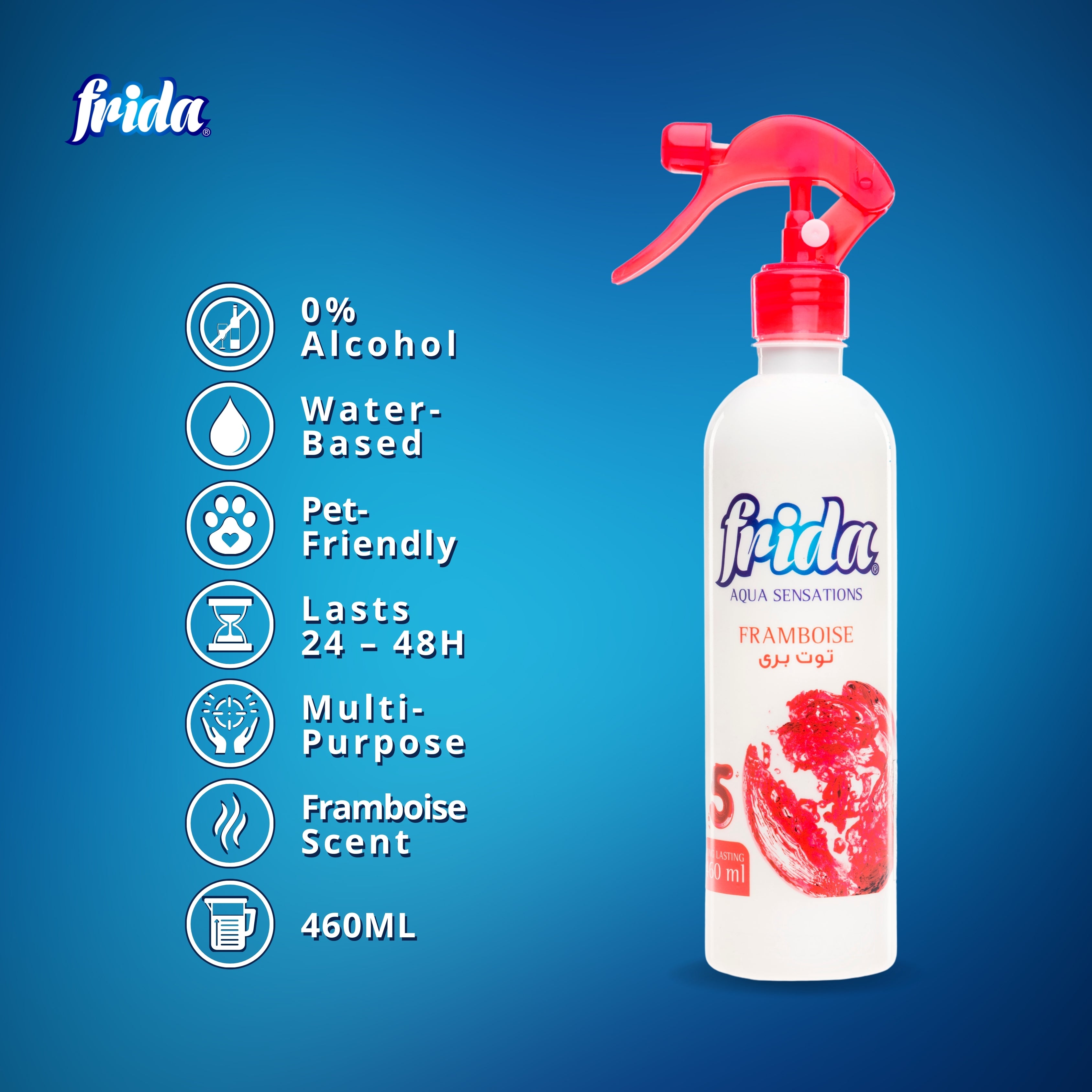 Frida Air Freshener – Framboise (460ml)