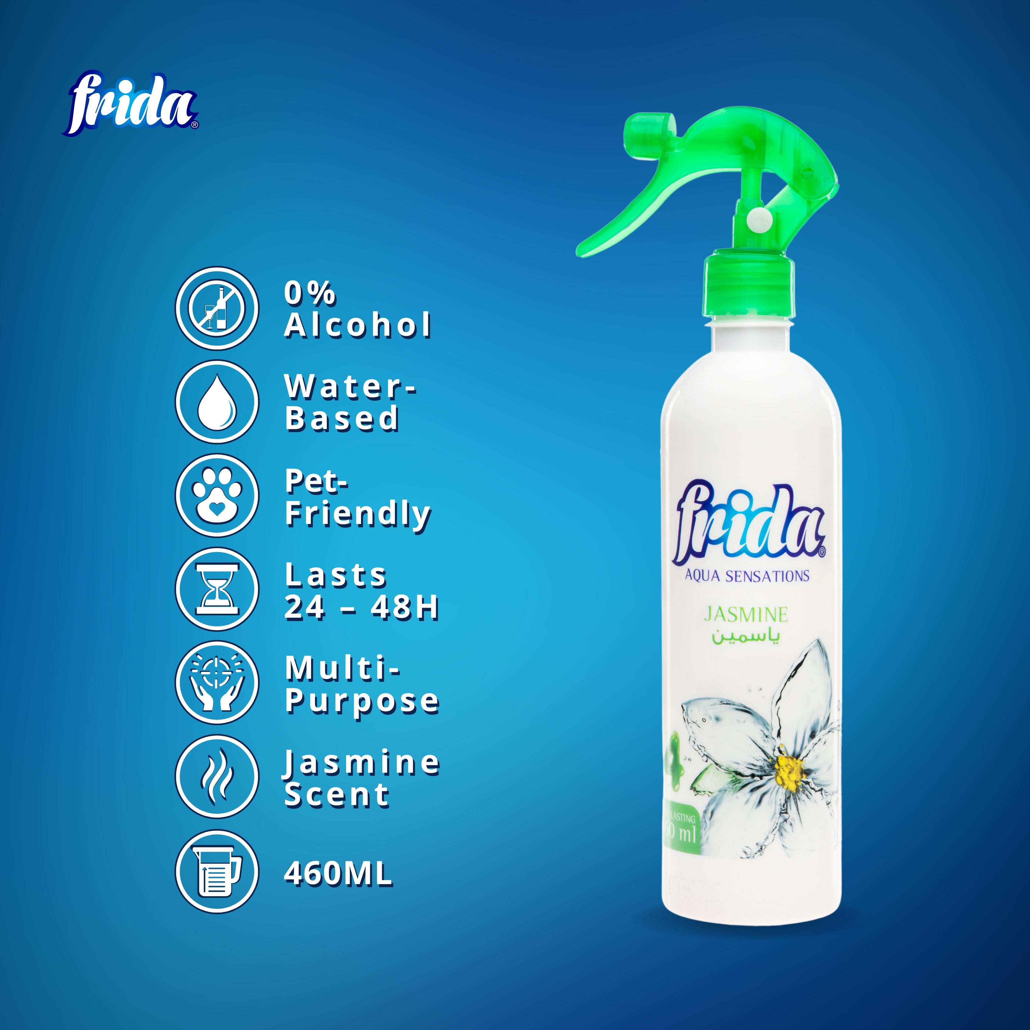 Frida Air Freshener – Jasmine (460ml)