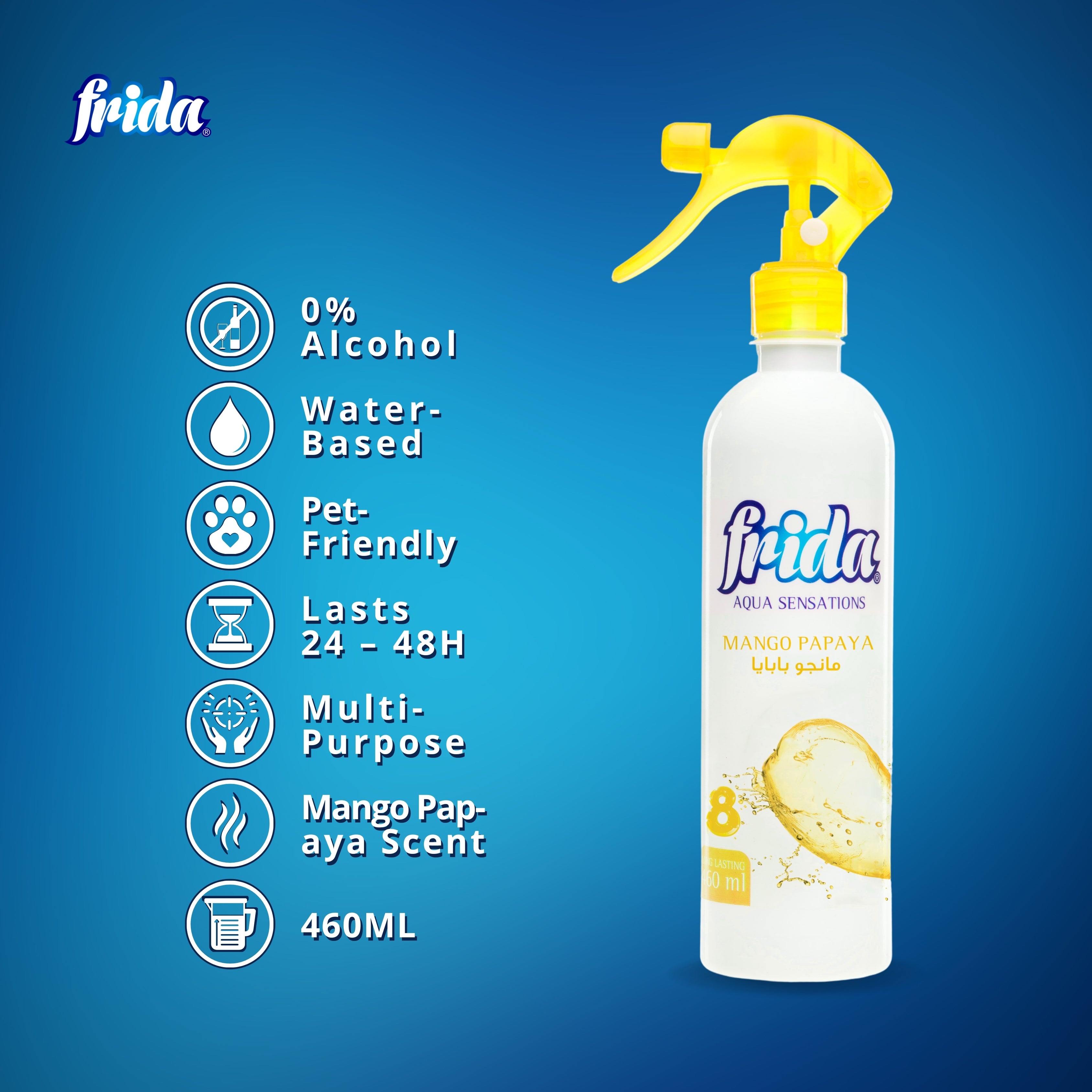 Frida Air Freshener – Mango Papaya (460ml)
