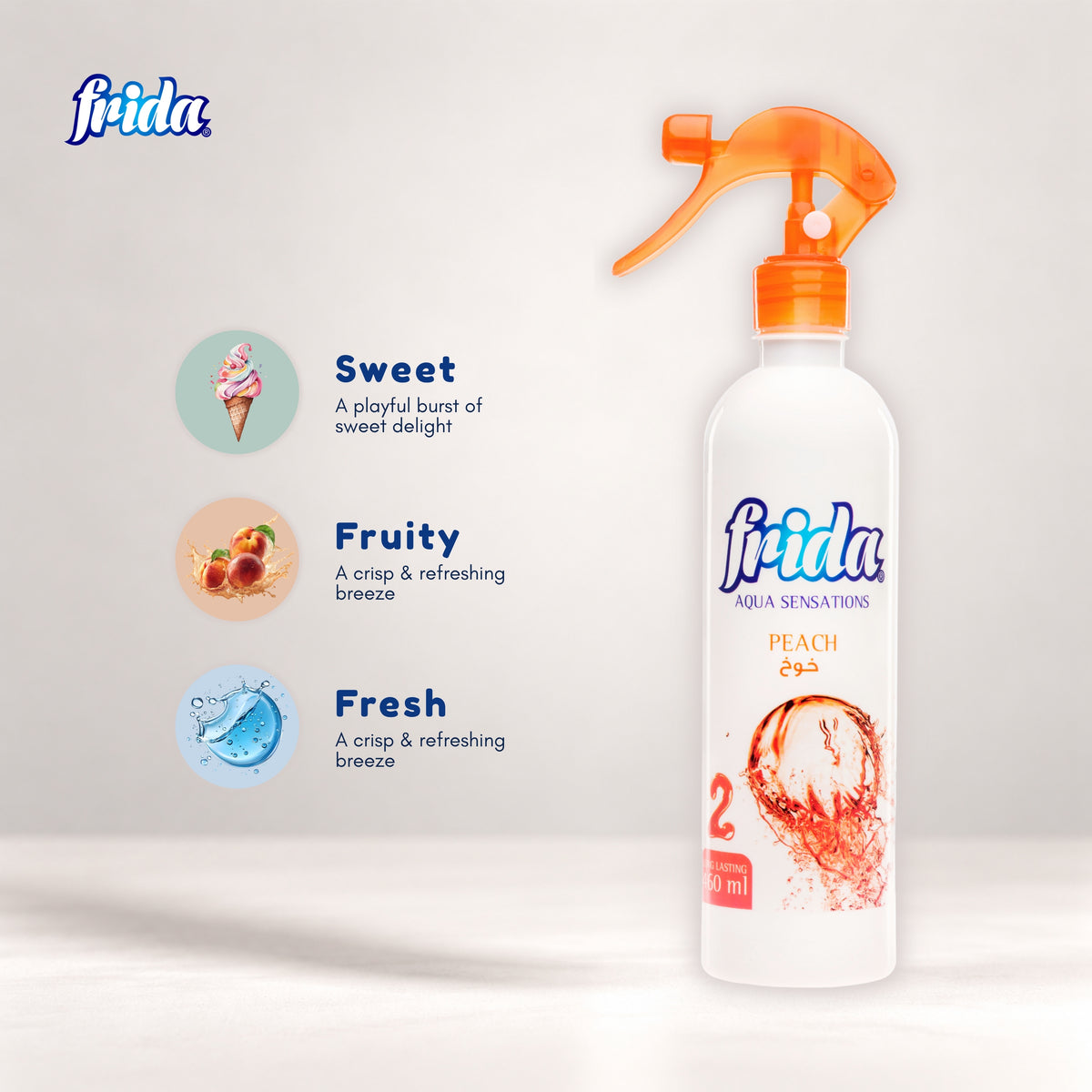 Frida Air Freshener – Peach (460ml)