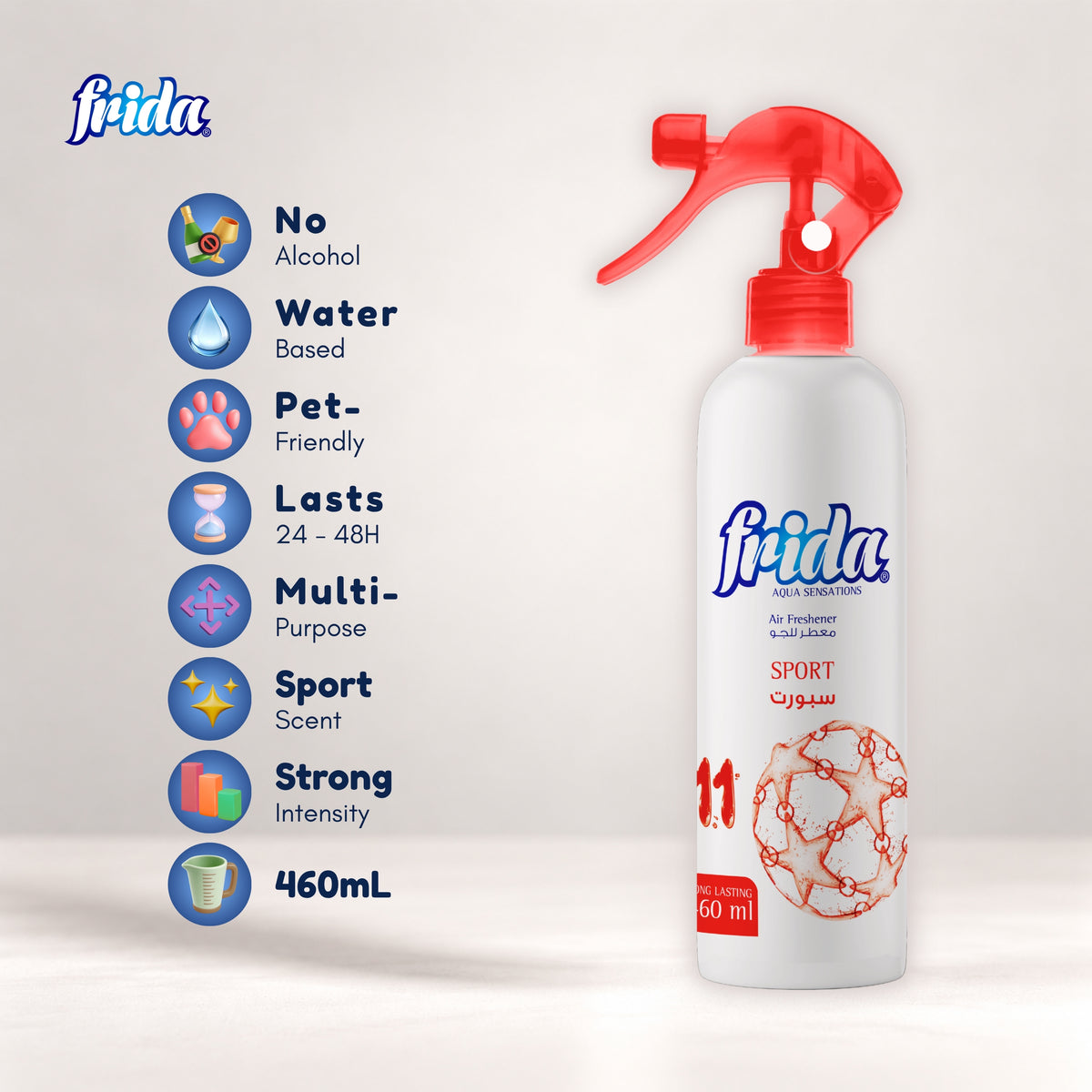 Frida Air Freshener – Sport (460ml)