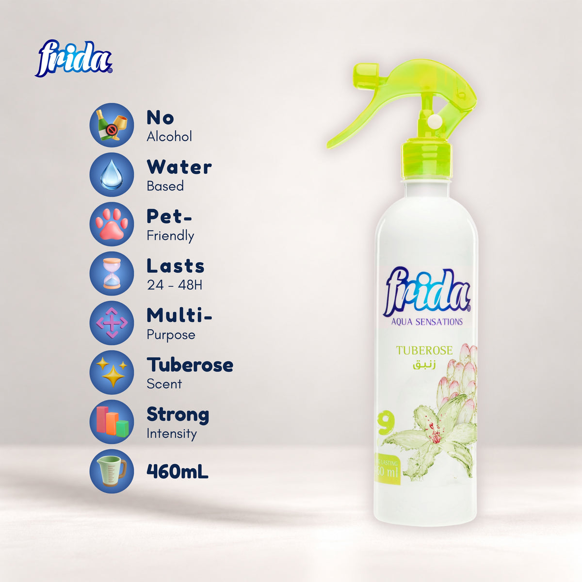 Frida Air Freshener – Tuberose (460ml)