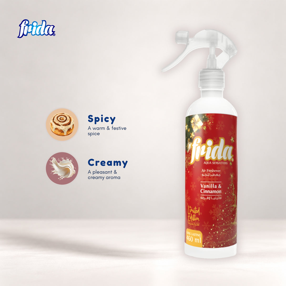 Frida Air Freshener – Vanilla & Cinnamon (460ml)