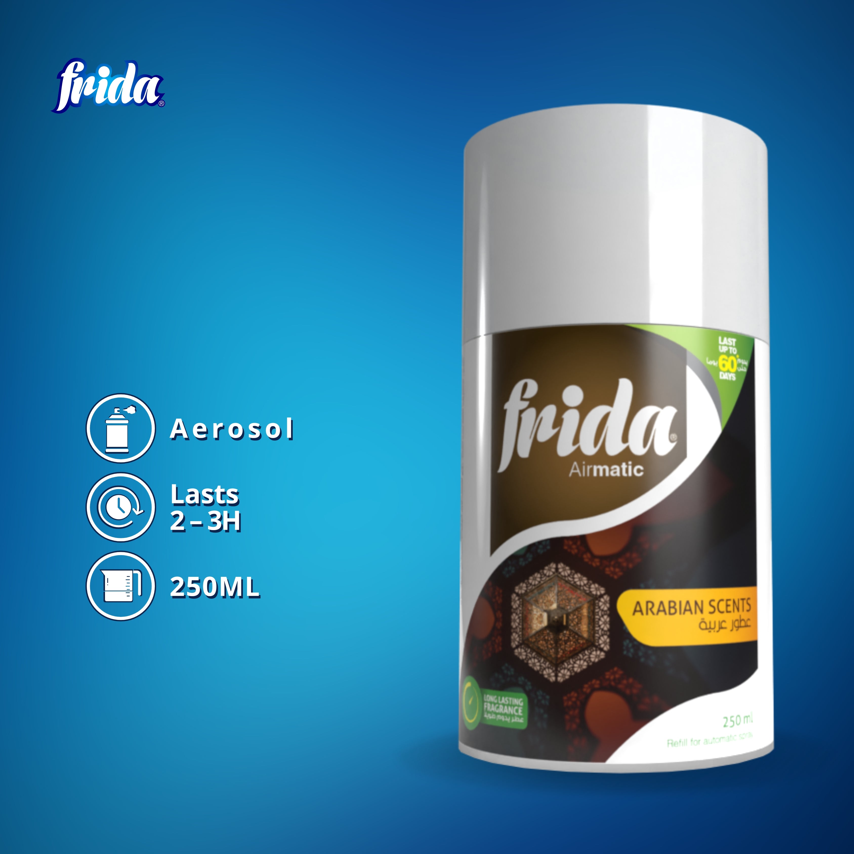 Frida AirMatic – Arabian Scent (Oud) (250ml)