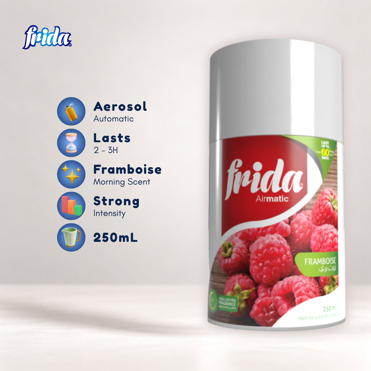 Frida AirMatic – Framboise (250ml)