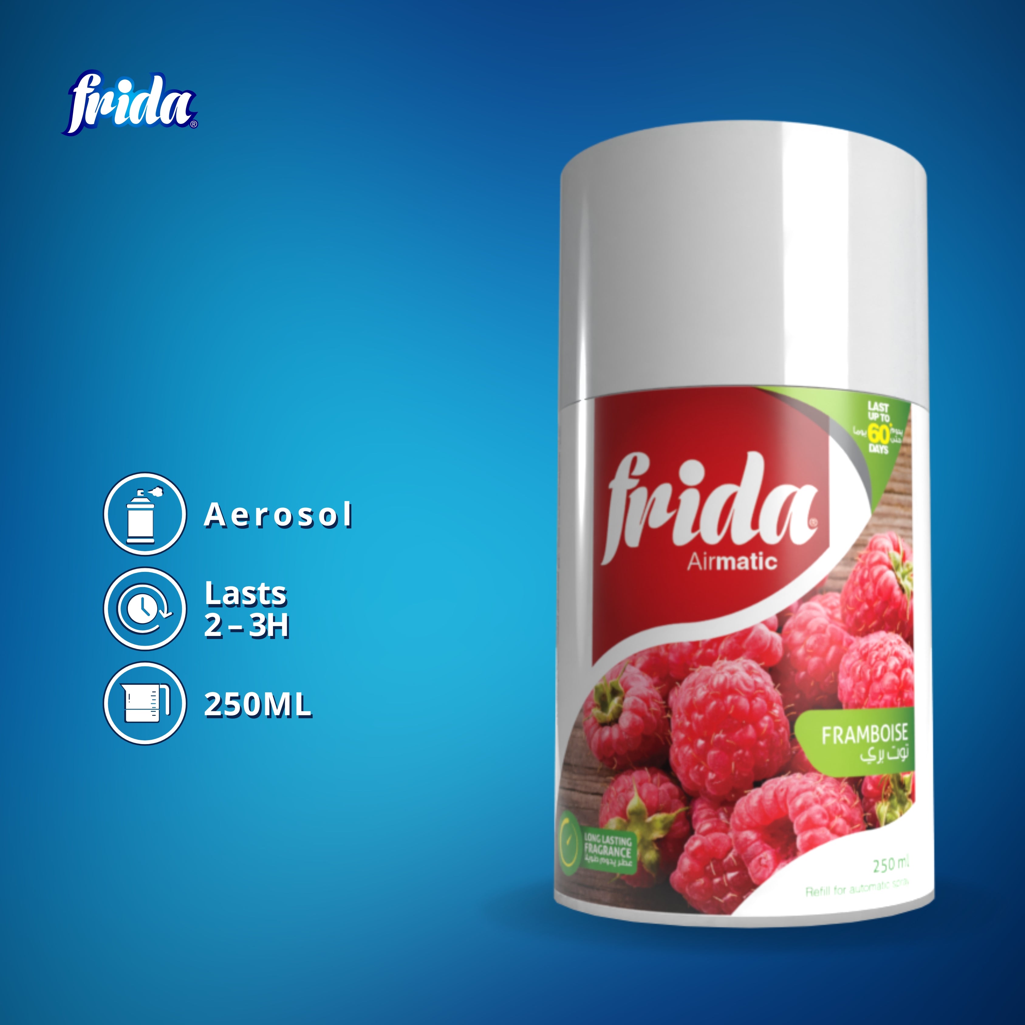 Frida AirMatic – Framboise (250ml)