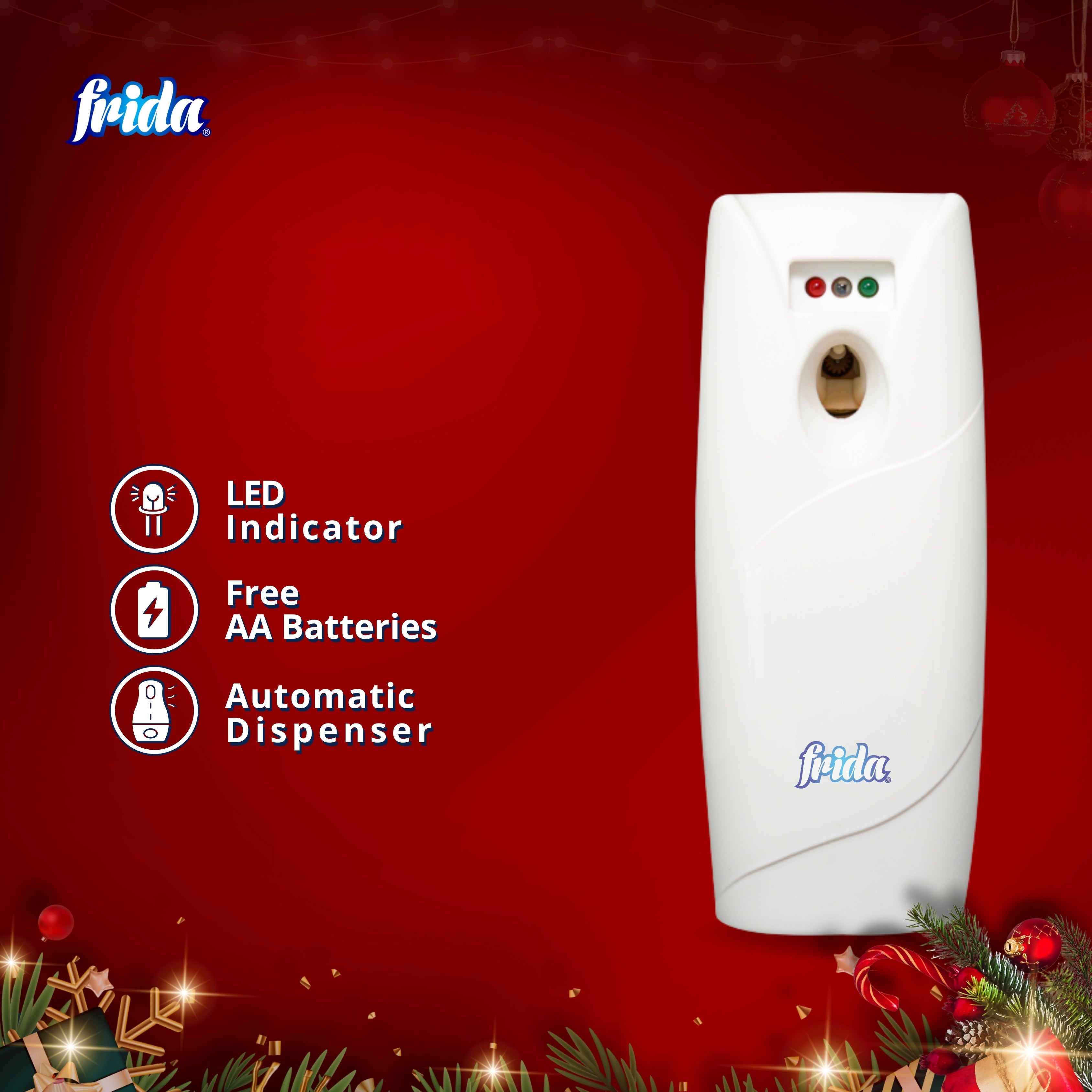 Frida AirMatic Dispenser – Wall Mounted LED