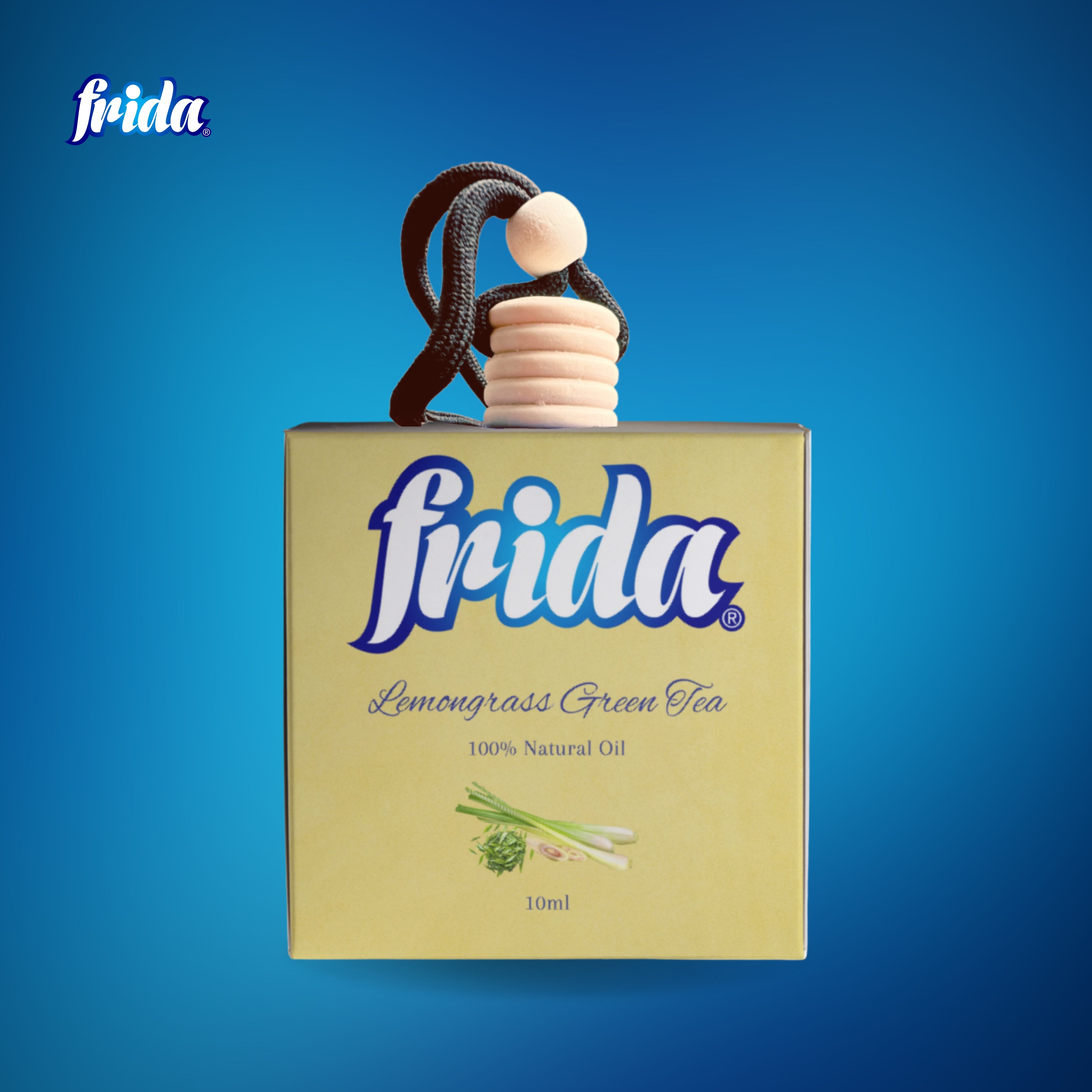 Frida Car Perfume – Lemongrass Green Tea (10ml)