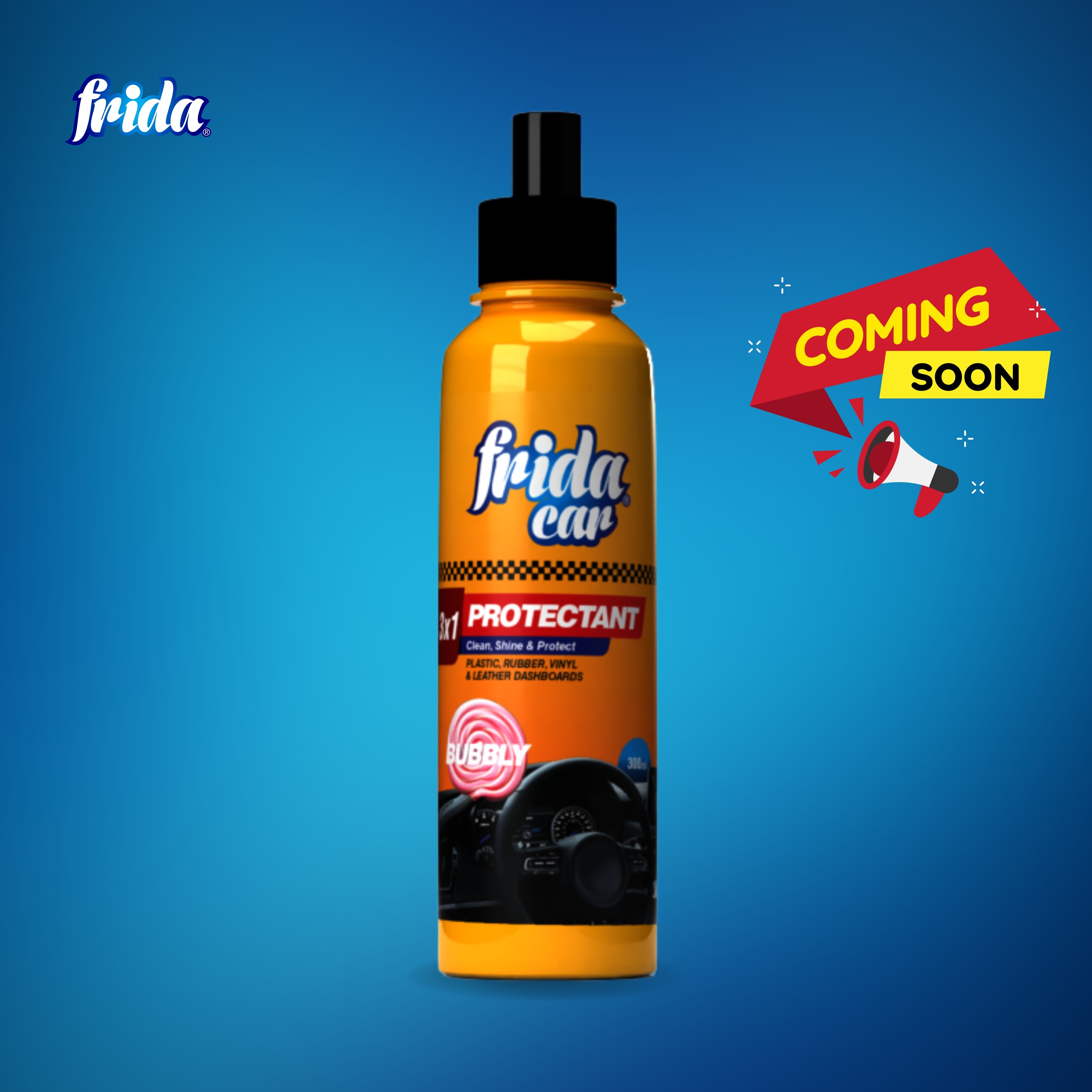 Frida Car Protectant – Bubbly (300ml)