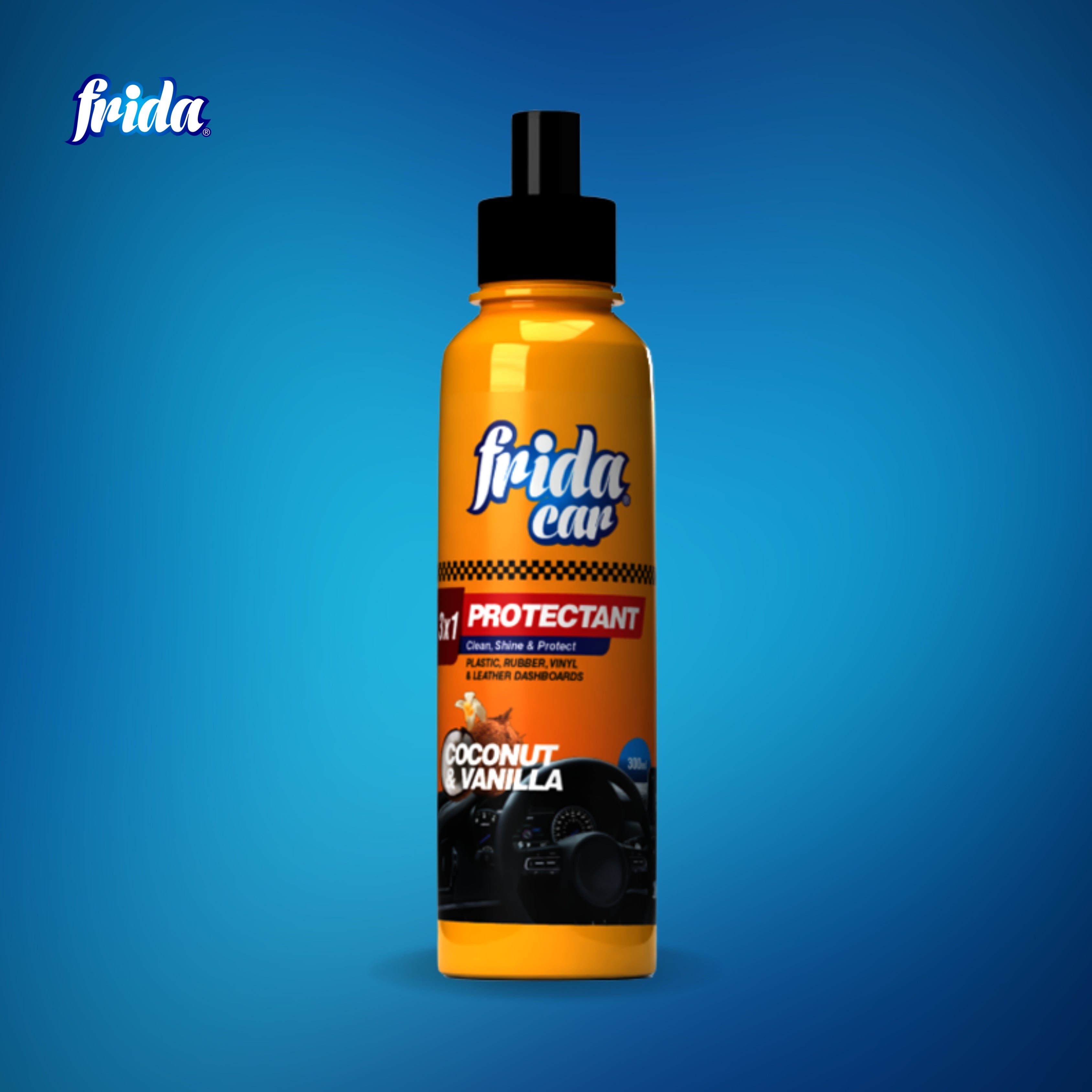 Frida Car Protectant – Coconut & Vanilla (300ml)