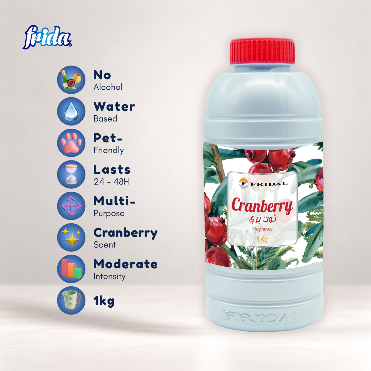 Frida Fragrance Refill – Cranberry (1kg)