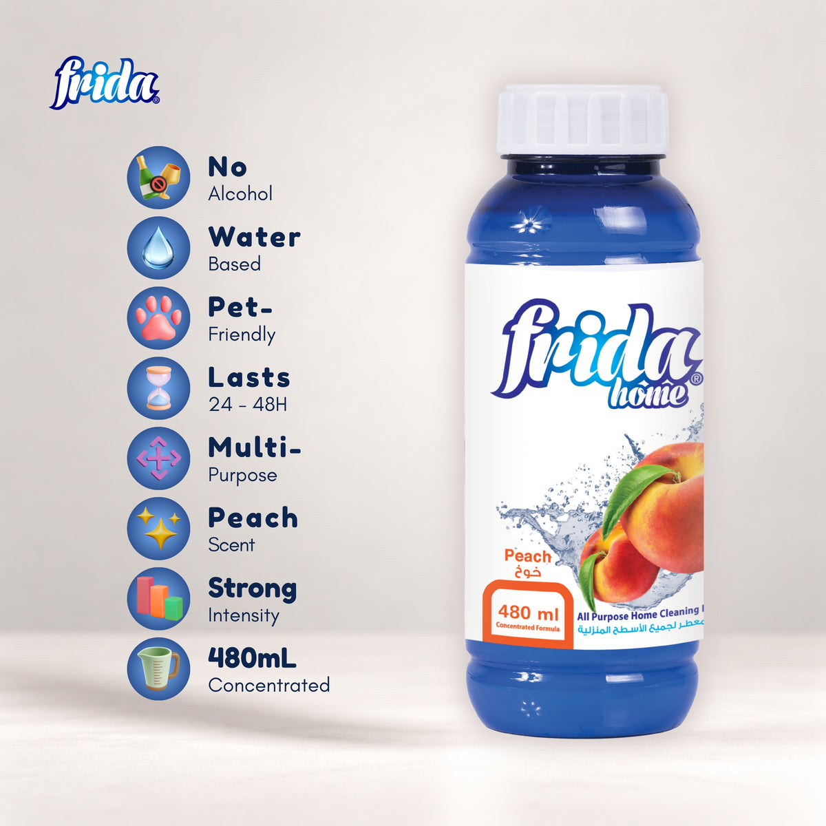 Frida Home Refill – Peach (480ml)