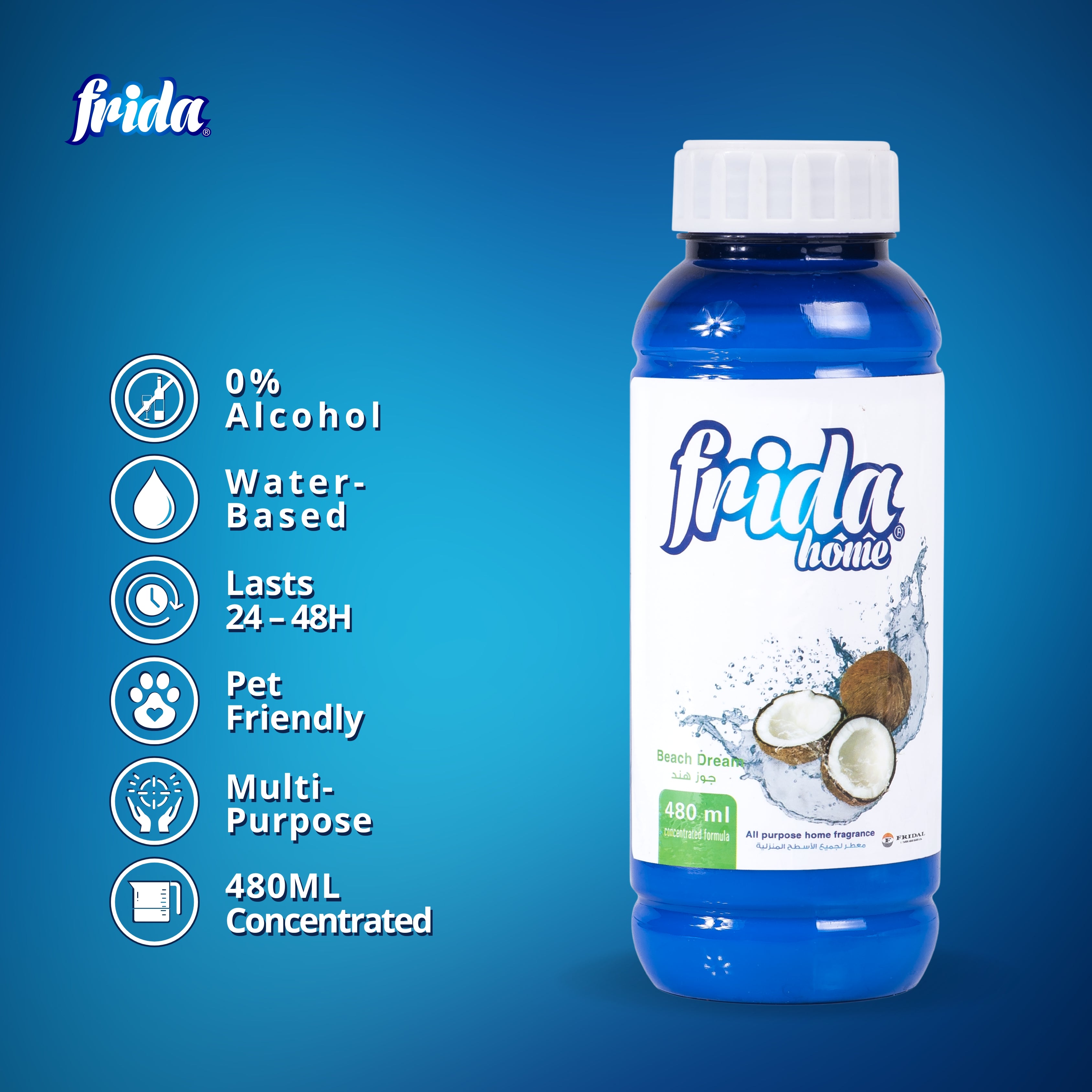 Frida Home Refill – Beach Dream (480ml)