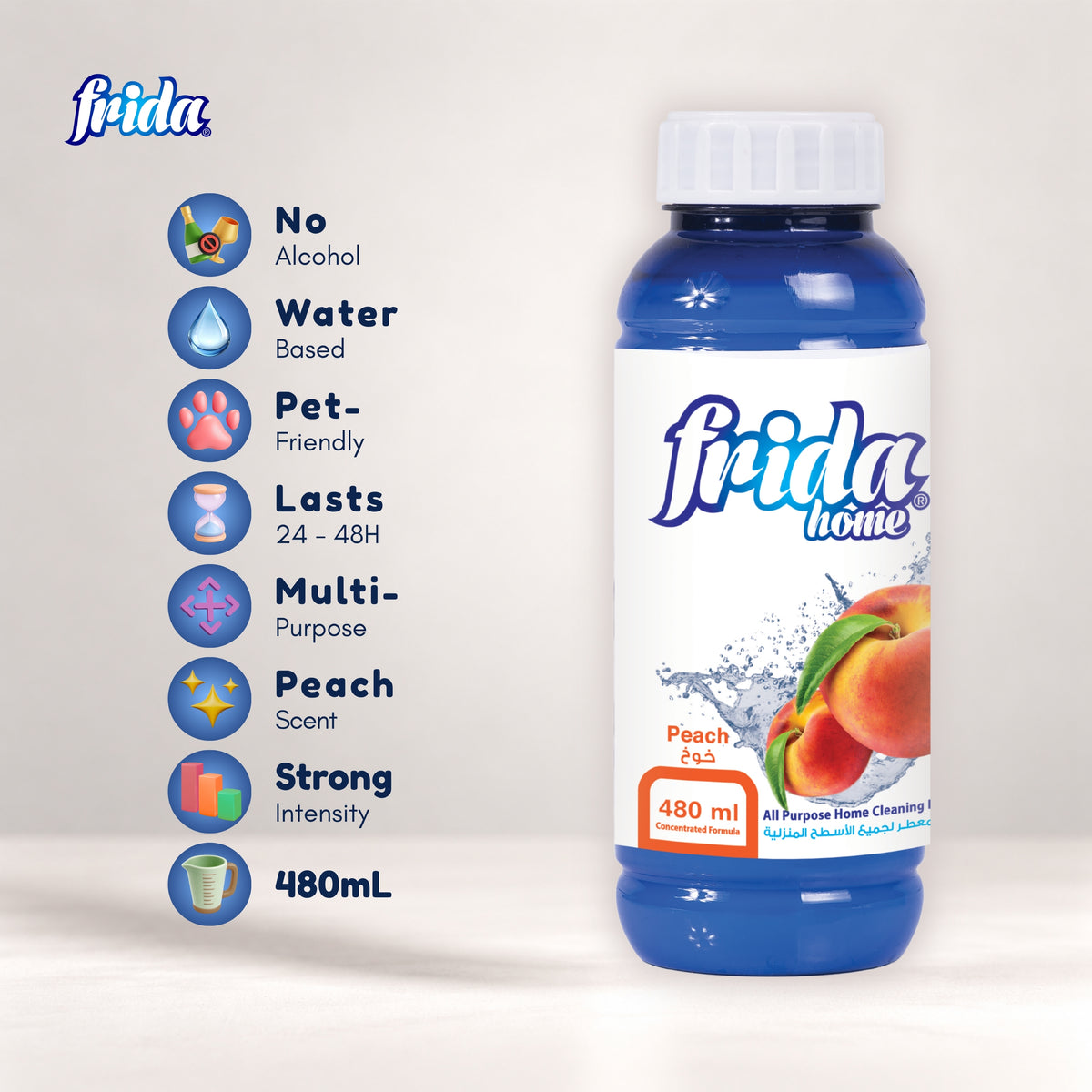 Frida Home Refill – Peach (480ml)