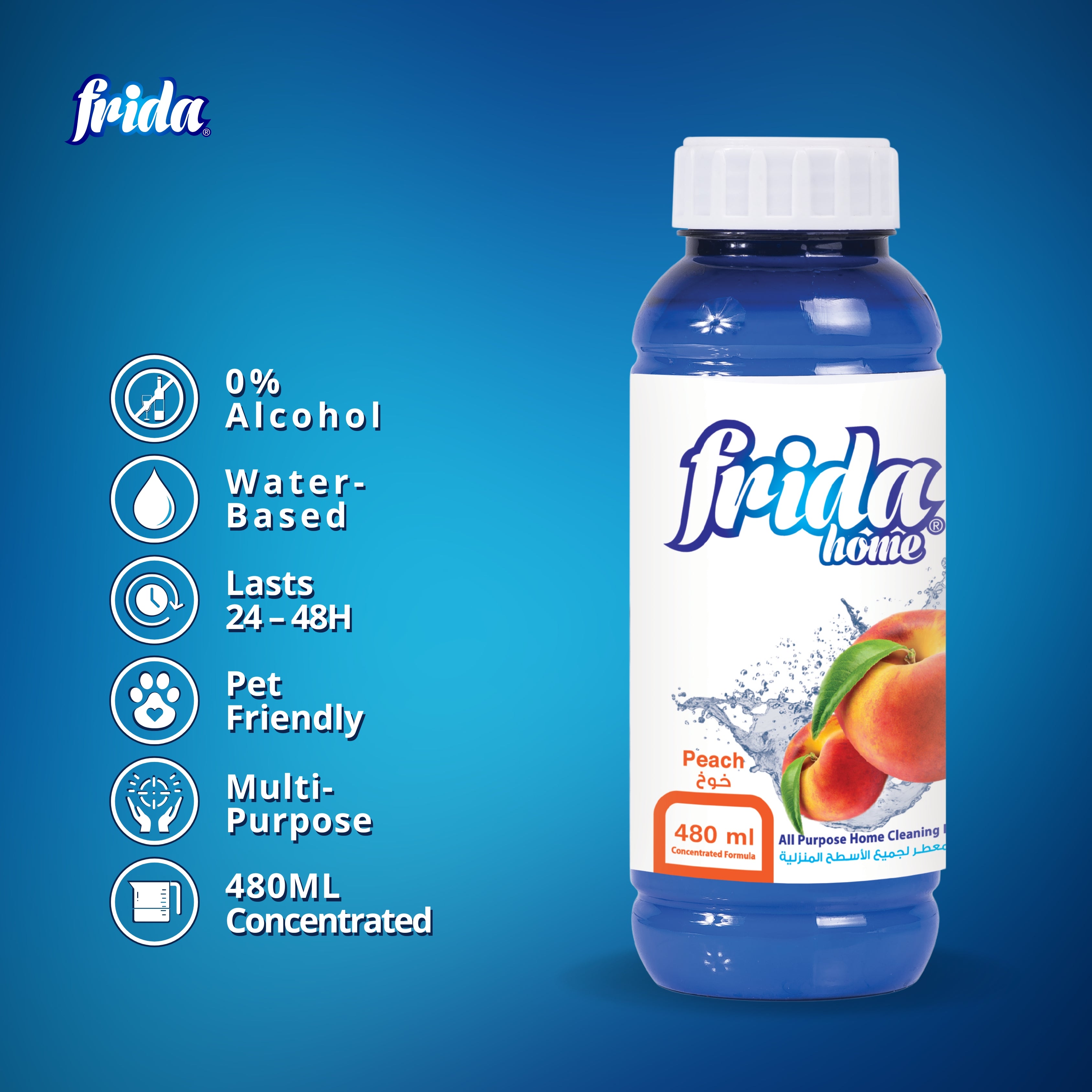 Frida Home Refill – Peach (480ml)