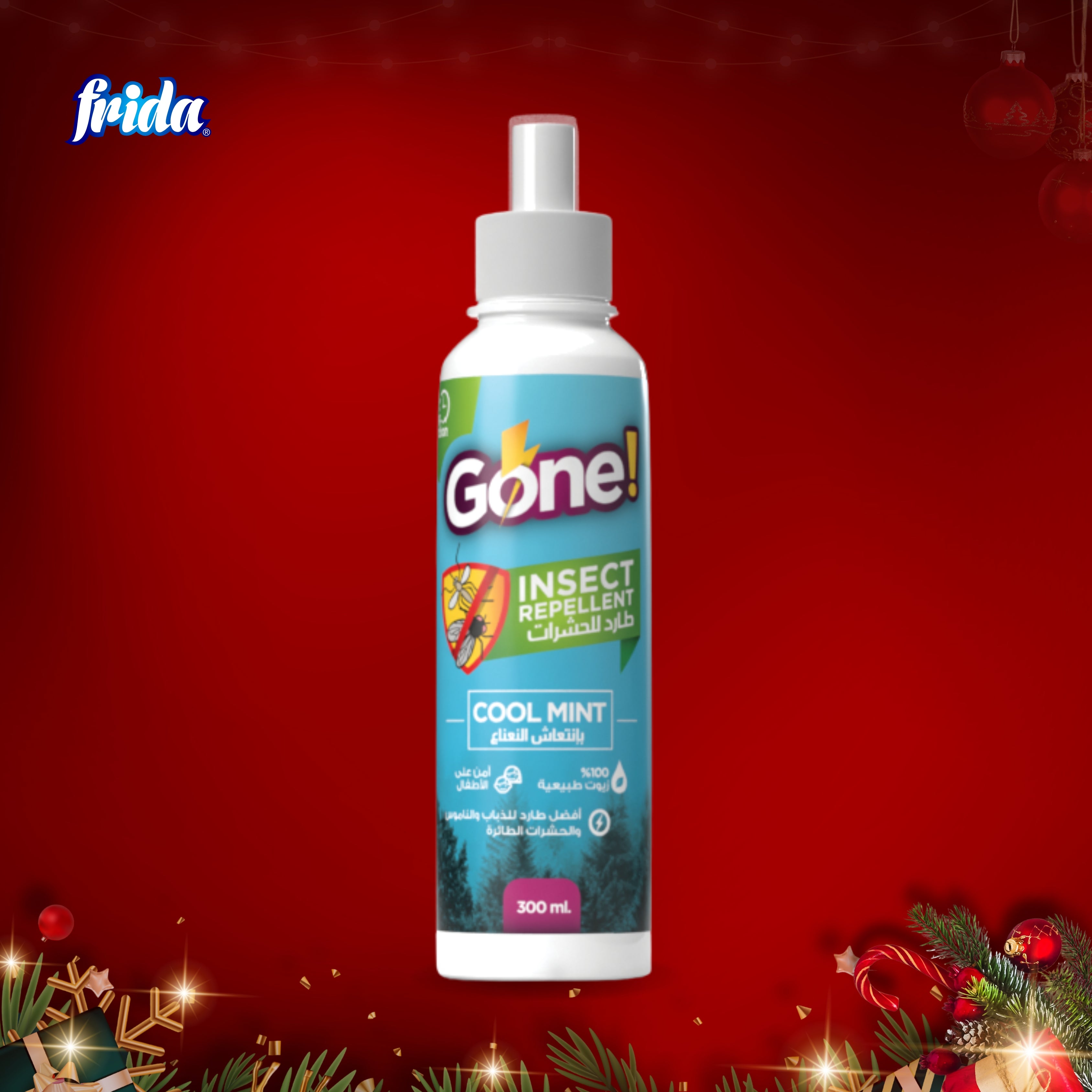 Frida Insect Repellent – Cool Mint (300ml)