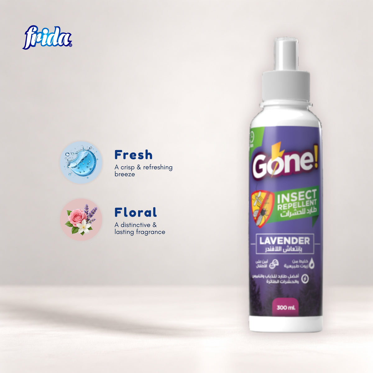 Frida Insect Repellent – Lavender (300ml)