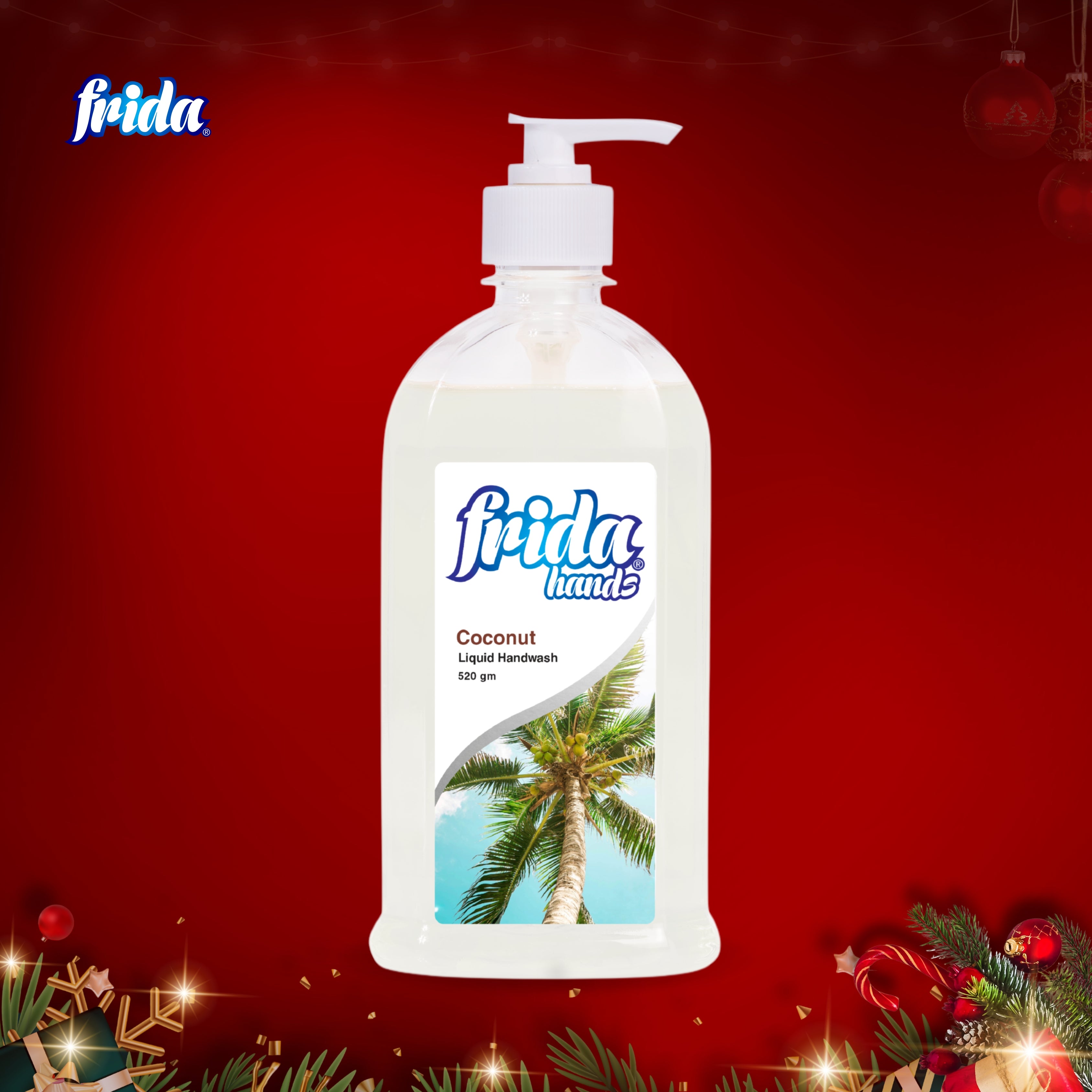 Frida Liquid Hand Wash – Coconut (520ml)