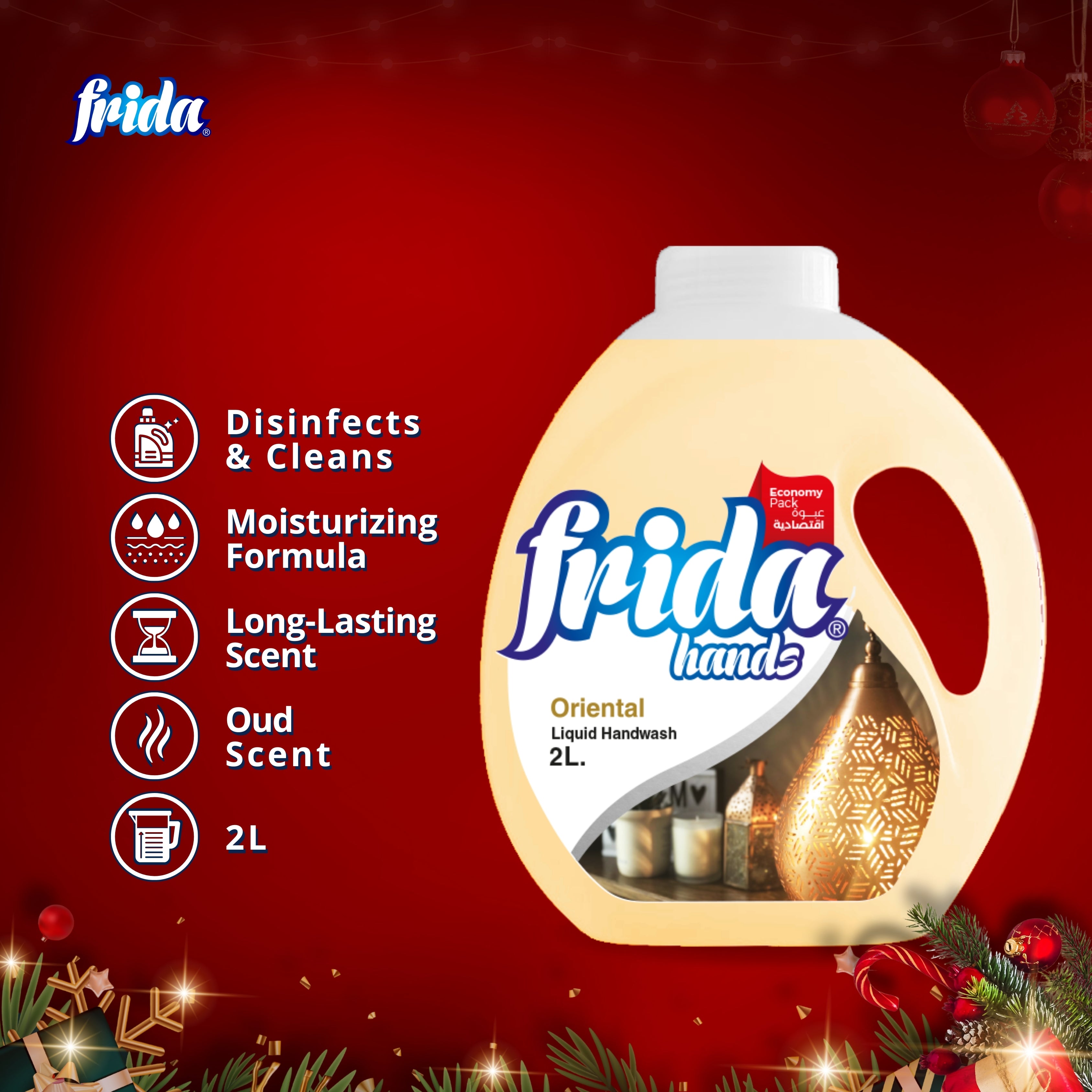 Frida Liquid Hand Wash – Oriental Oud (2L)