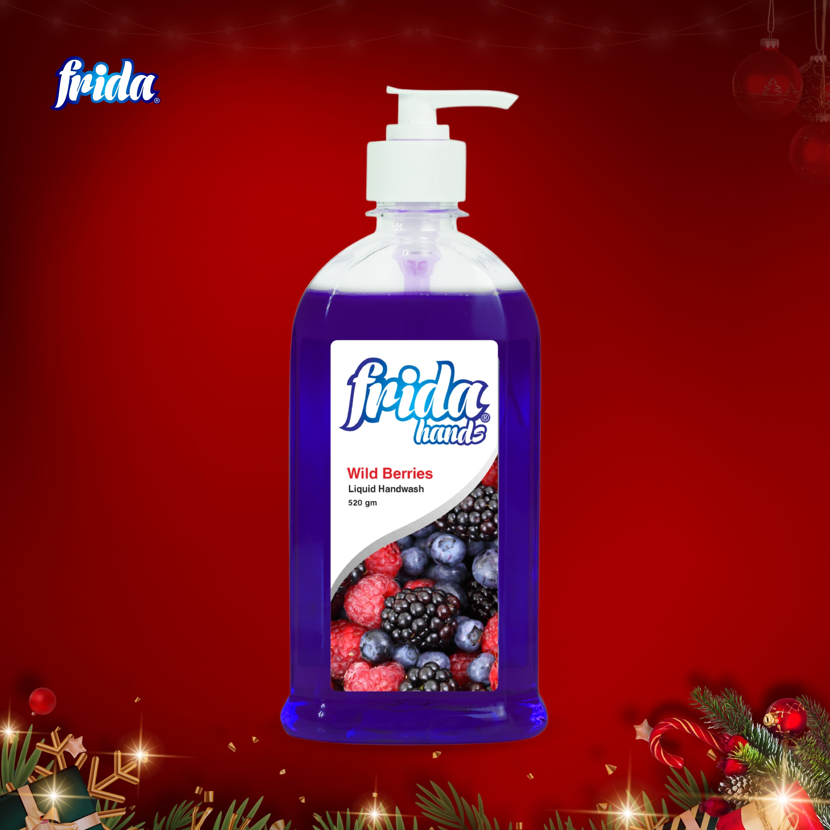 Frida Liquid Hand Wash – Wild Berries (520ml)