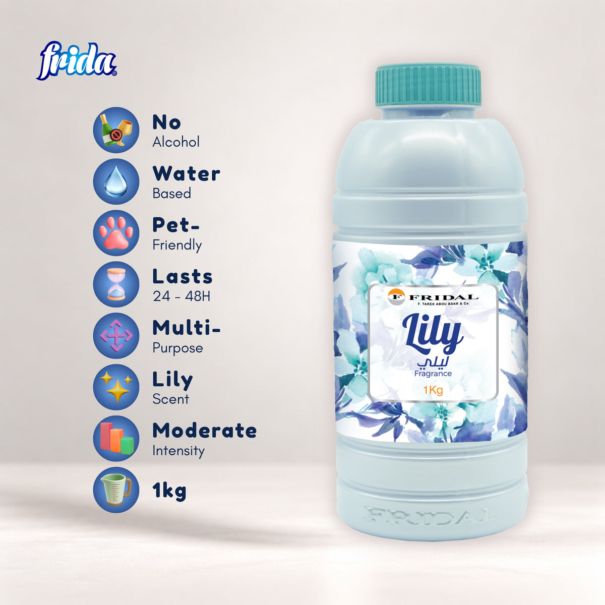 Frida Multipurpose Fragrance – Lily (1kg)