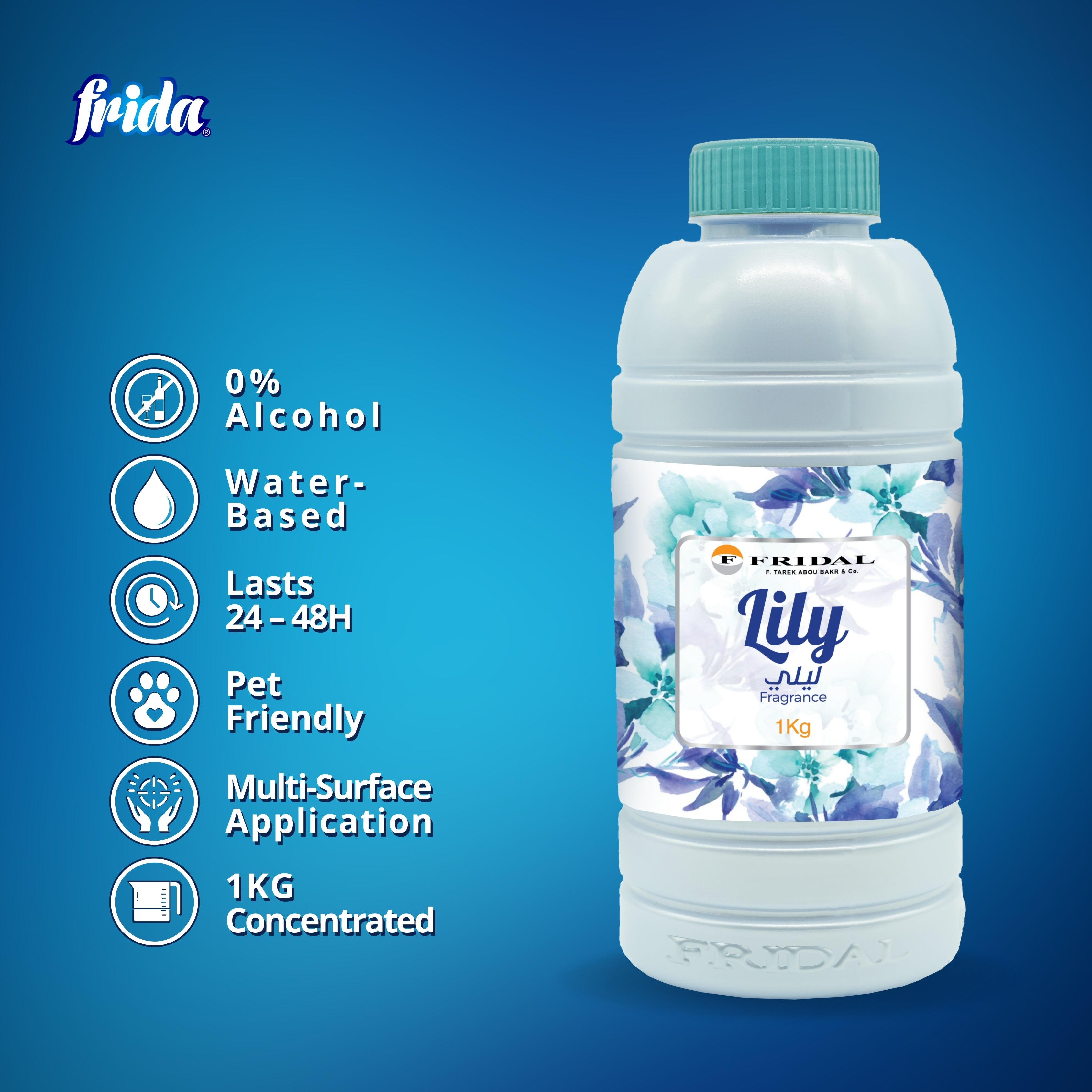 Frida Multipurpose Fragrance – Lily (1kg)