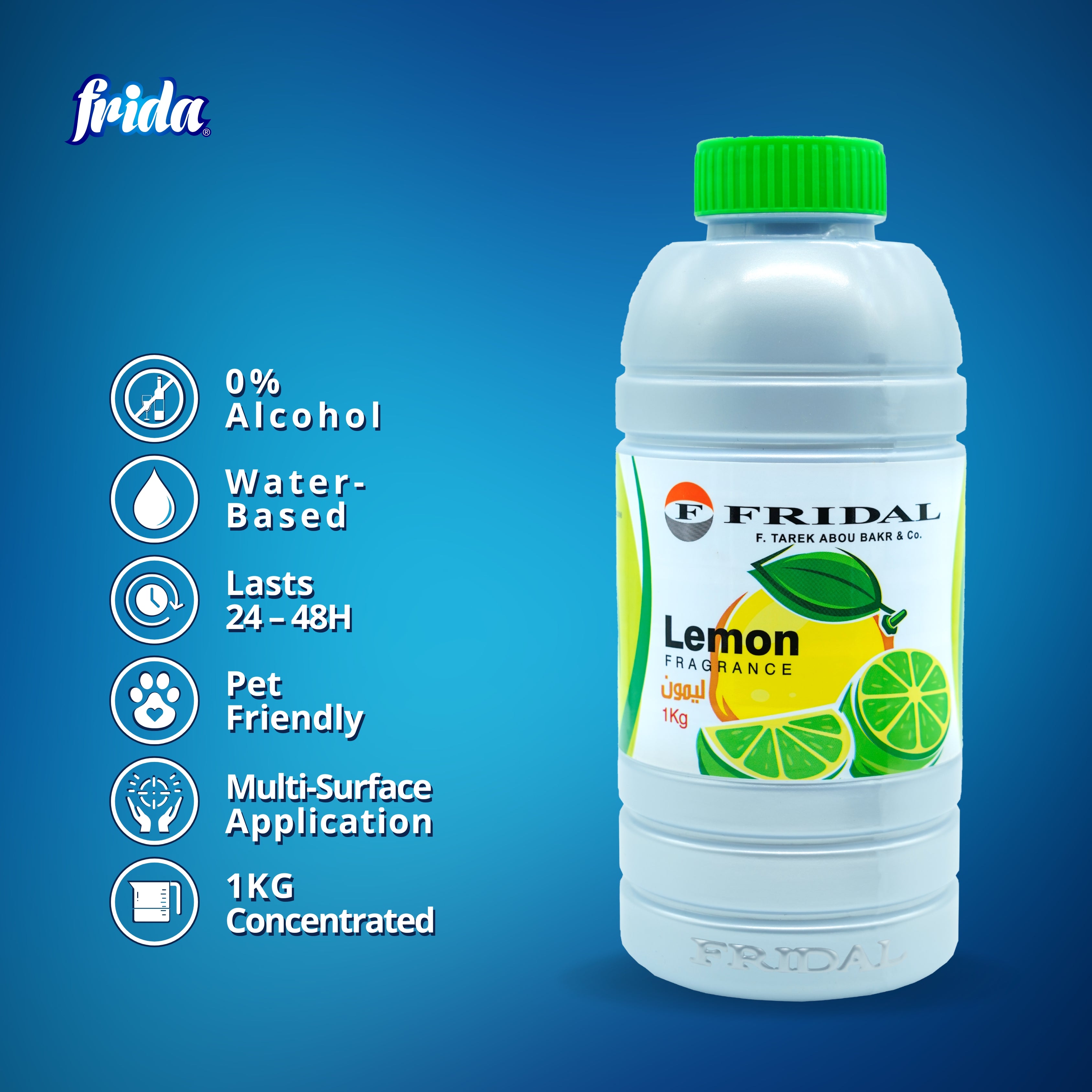Frida Multipurpose Fragrance – Lemongrass (1kg)