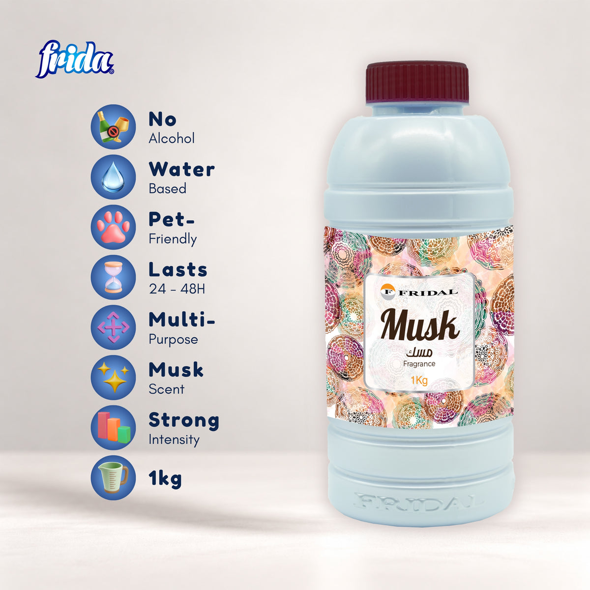 Frida Multipurpose Fragrance – Musk (1kg)