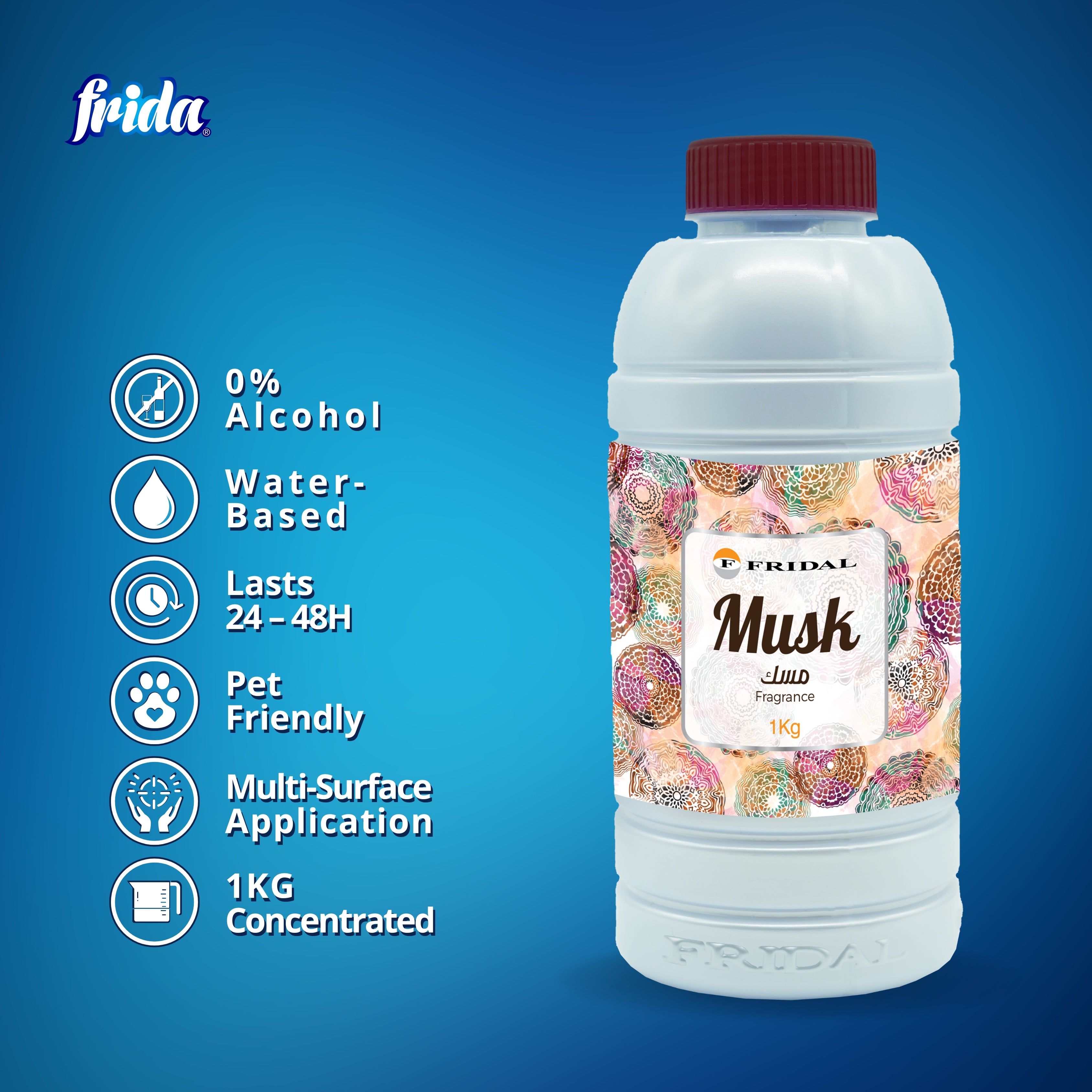 Frida Multipurpose Fragrance – Musk (1kg)