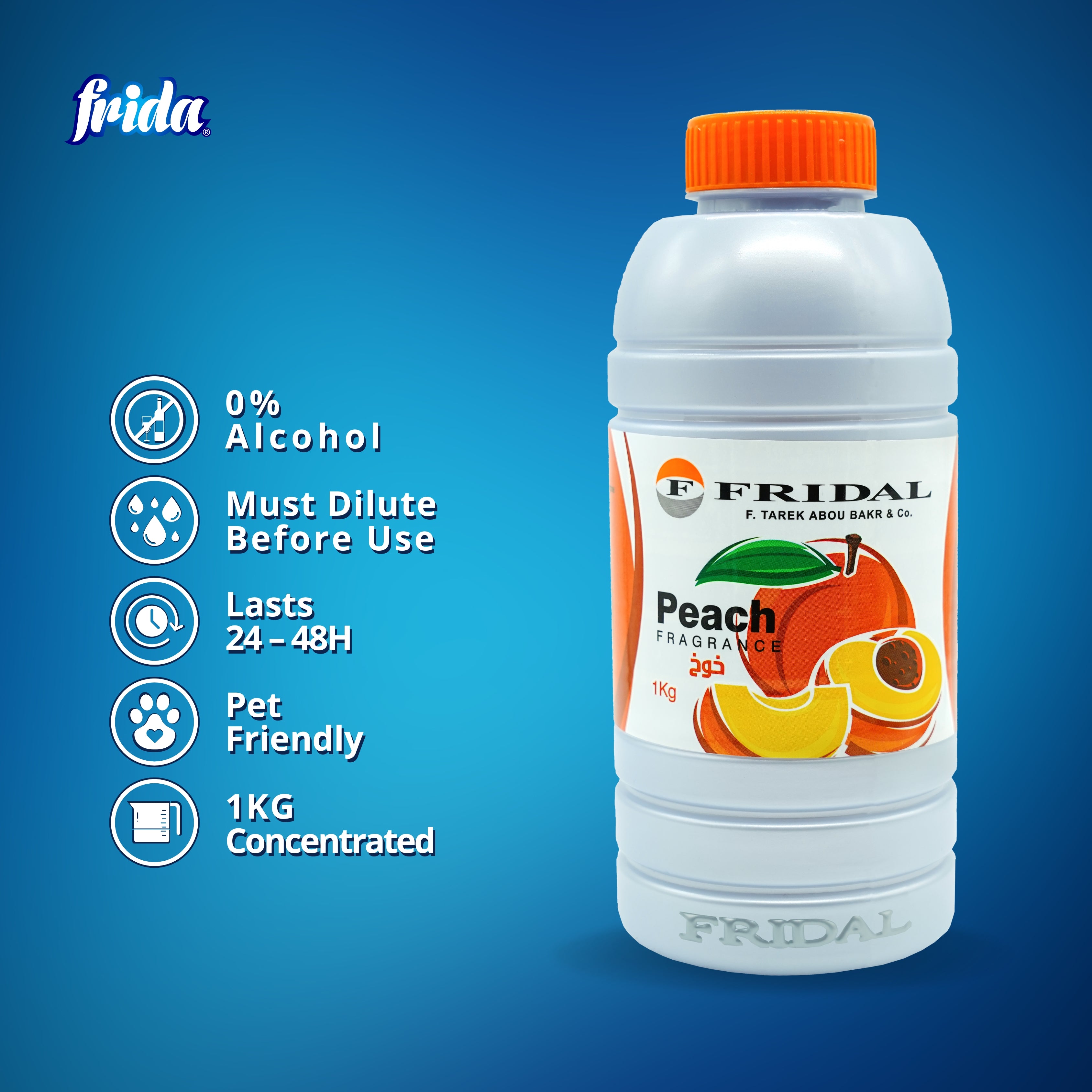 Peach Soap - 1Kilo (Mopping)
