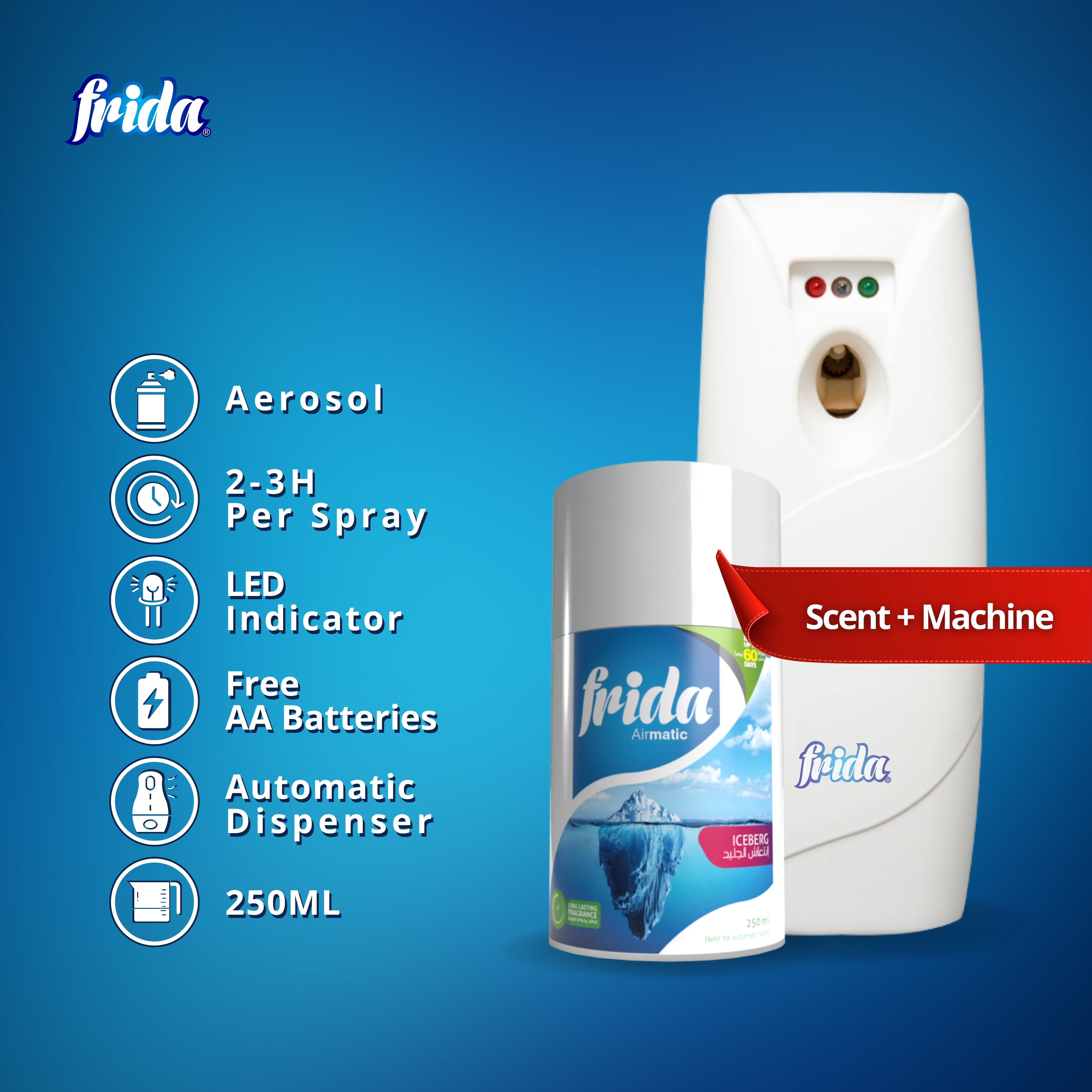 Frida AirMatic – Ice Berg (250ml)