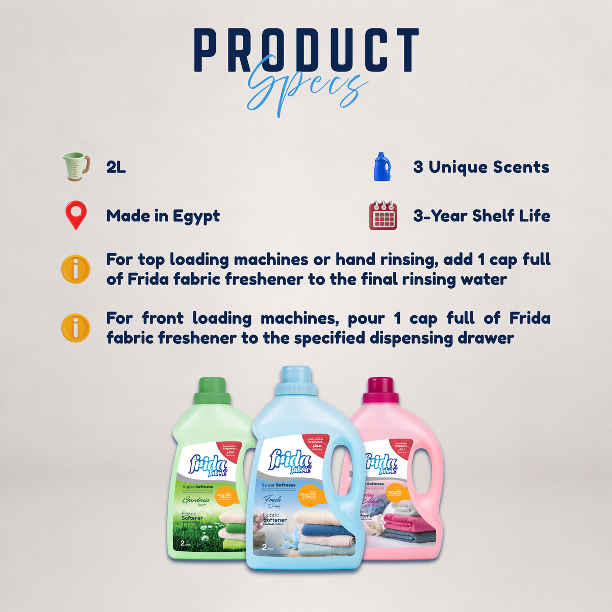 Frida Fabric Softener – (2L)