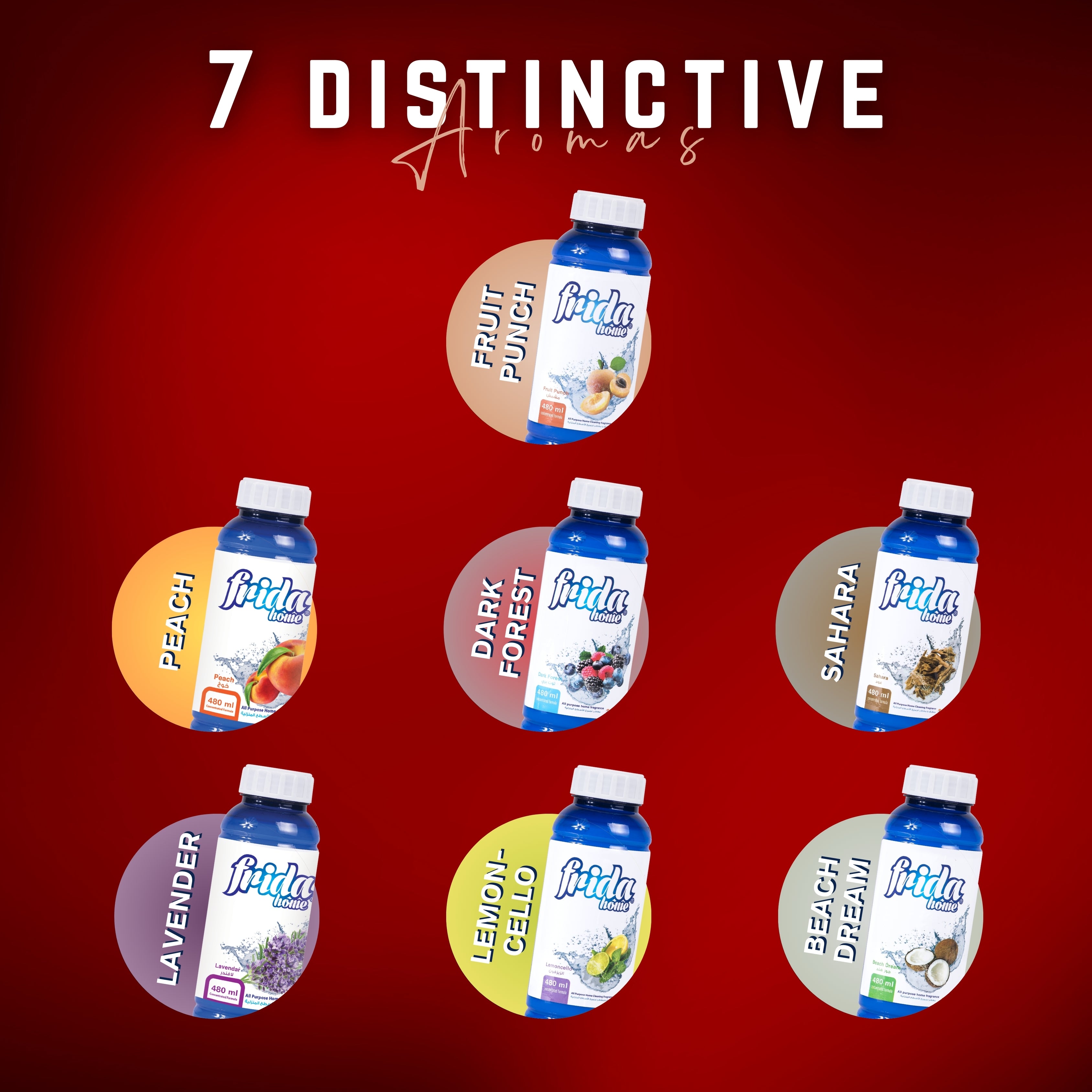 Home Peach - Pembersihan 480ML &amp; Pelbagai guna