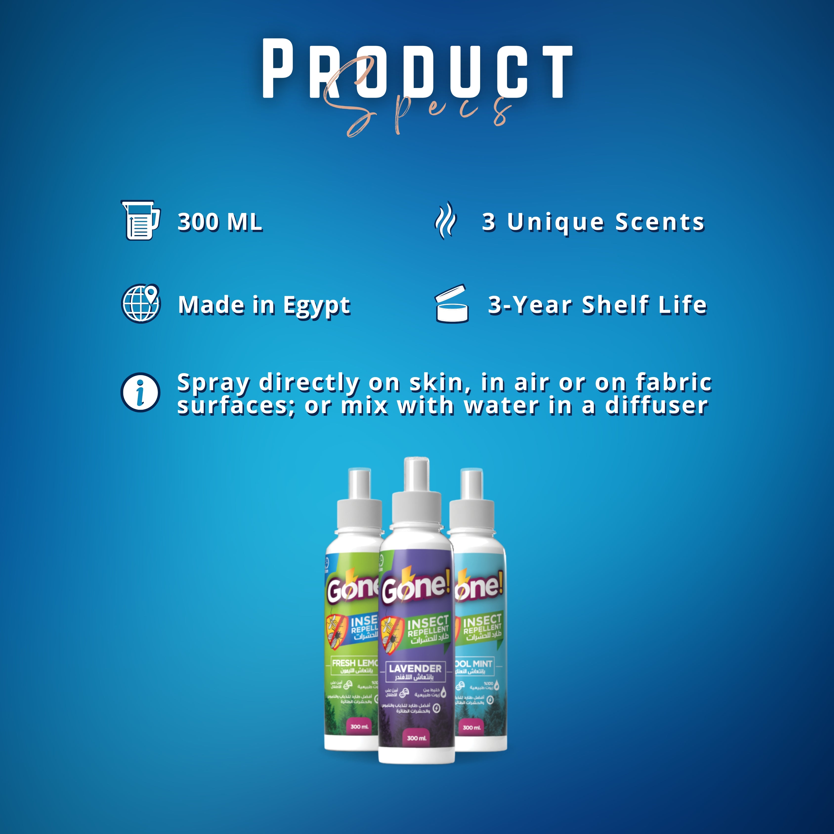 Frida Insect Repellent – Cool Mint (300ml)