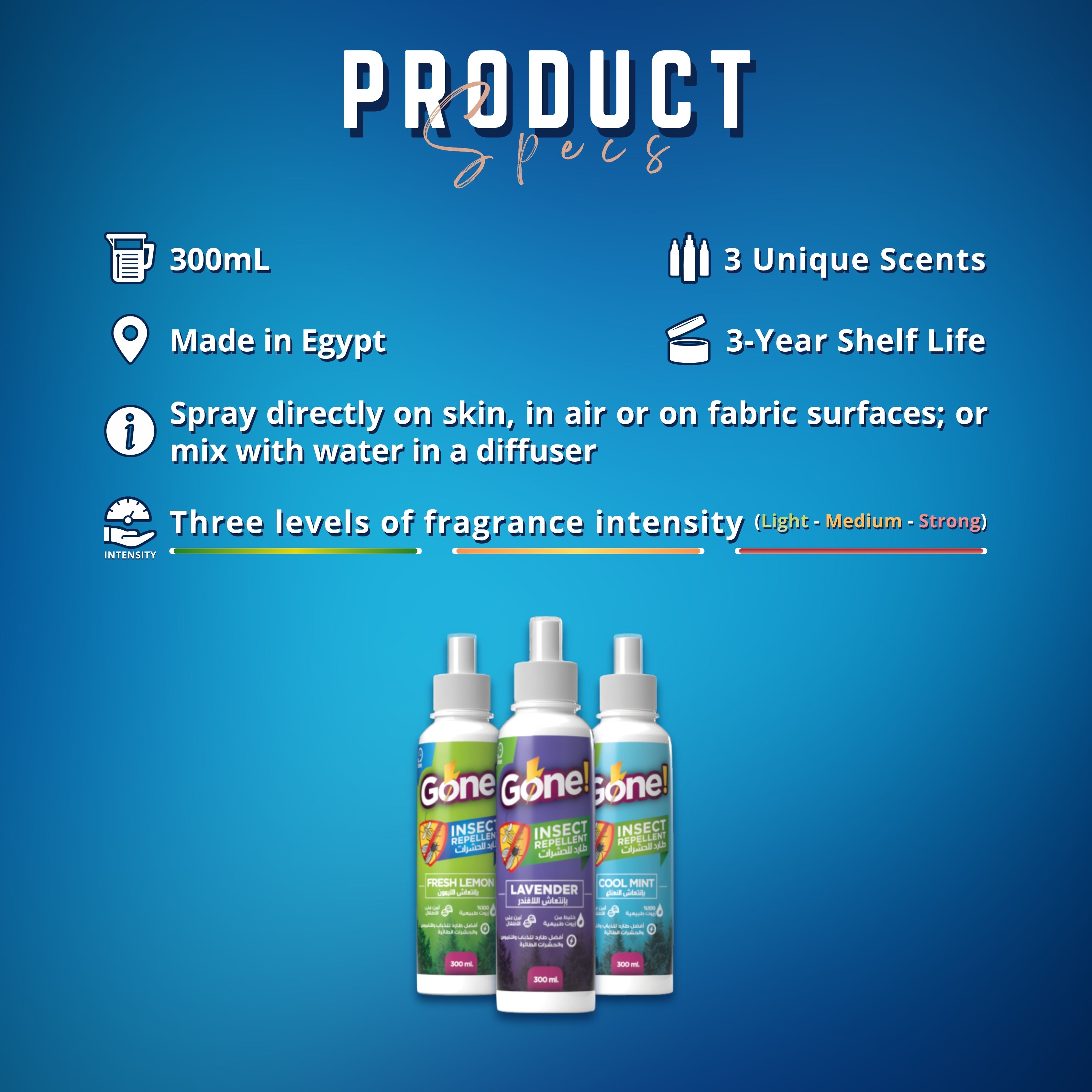 Frida Insect Repellent - Product Specs