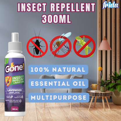 Insect Repellent 100% Natural - 300ML (Lavender)