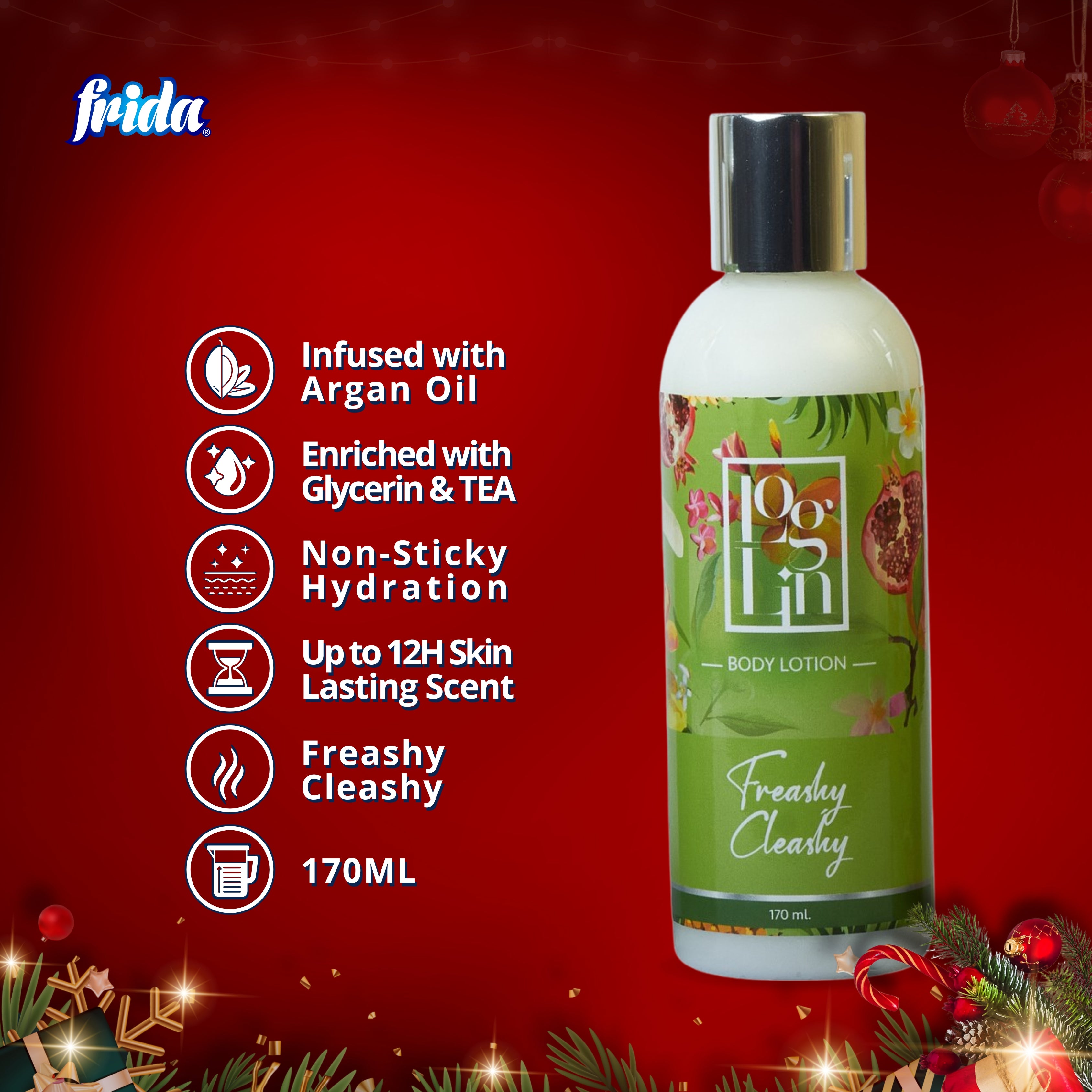 Loglin Body Lotion - Freashy Cleashy (170ml)