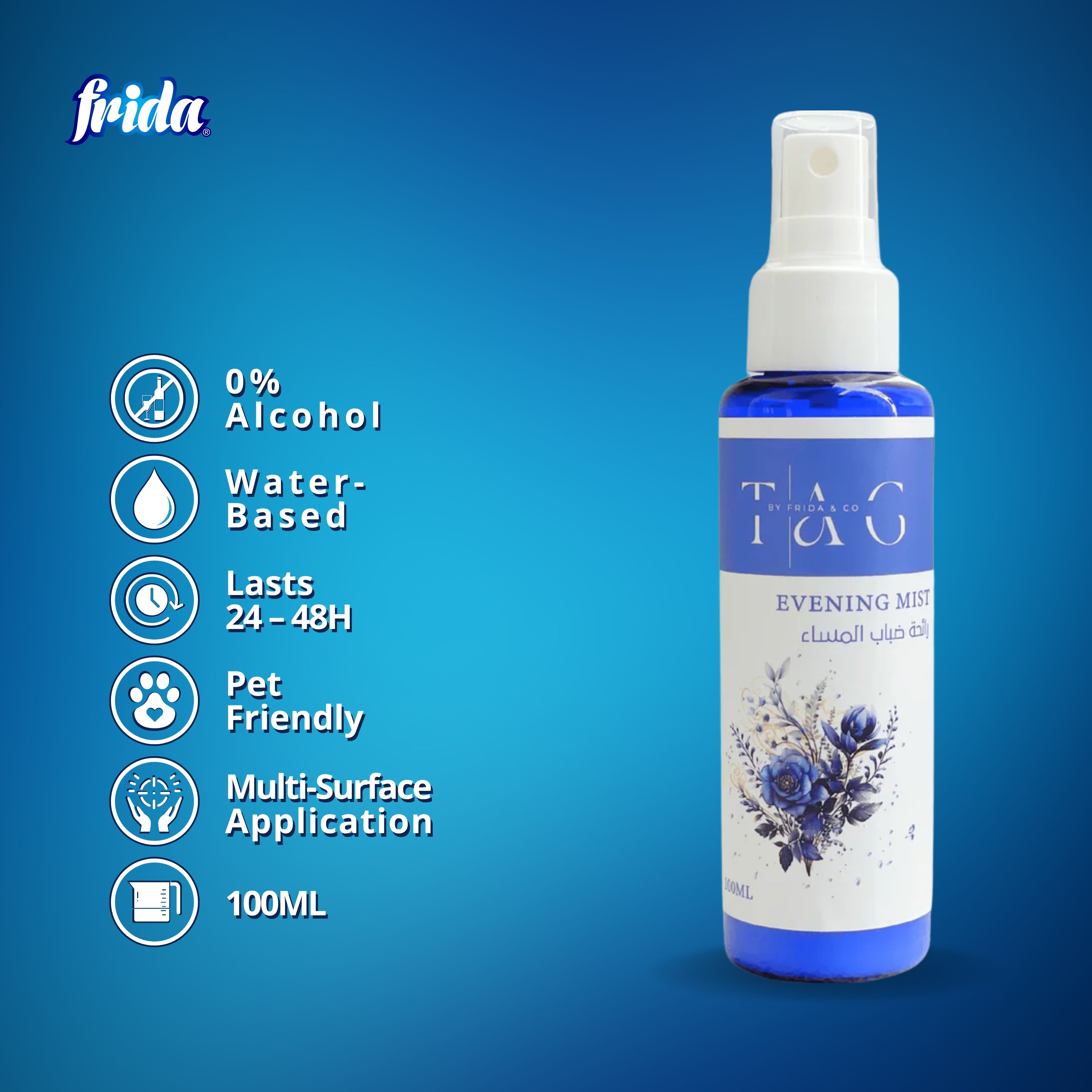 TAG Air Freshener – Evening Mist (100ml)