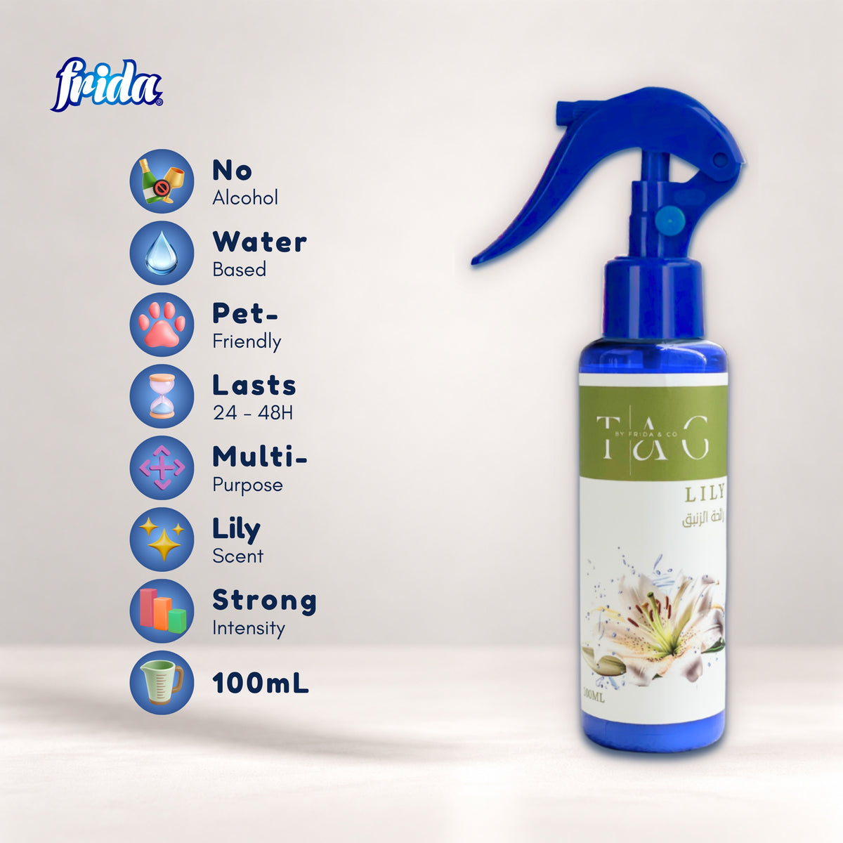 TAG Air Freshener – Lily (100ml)