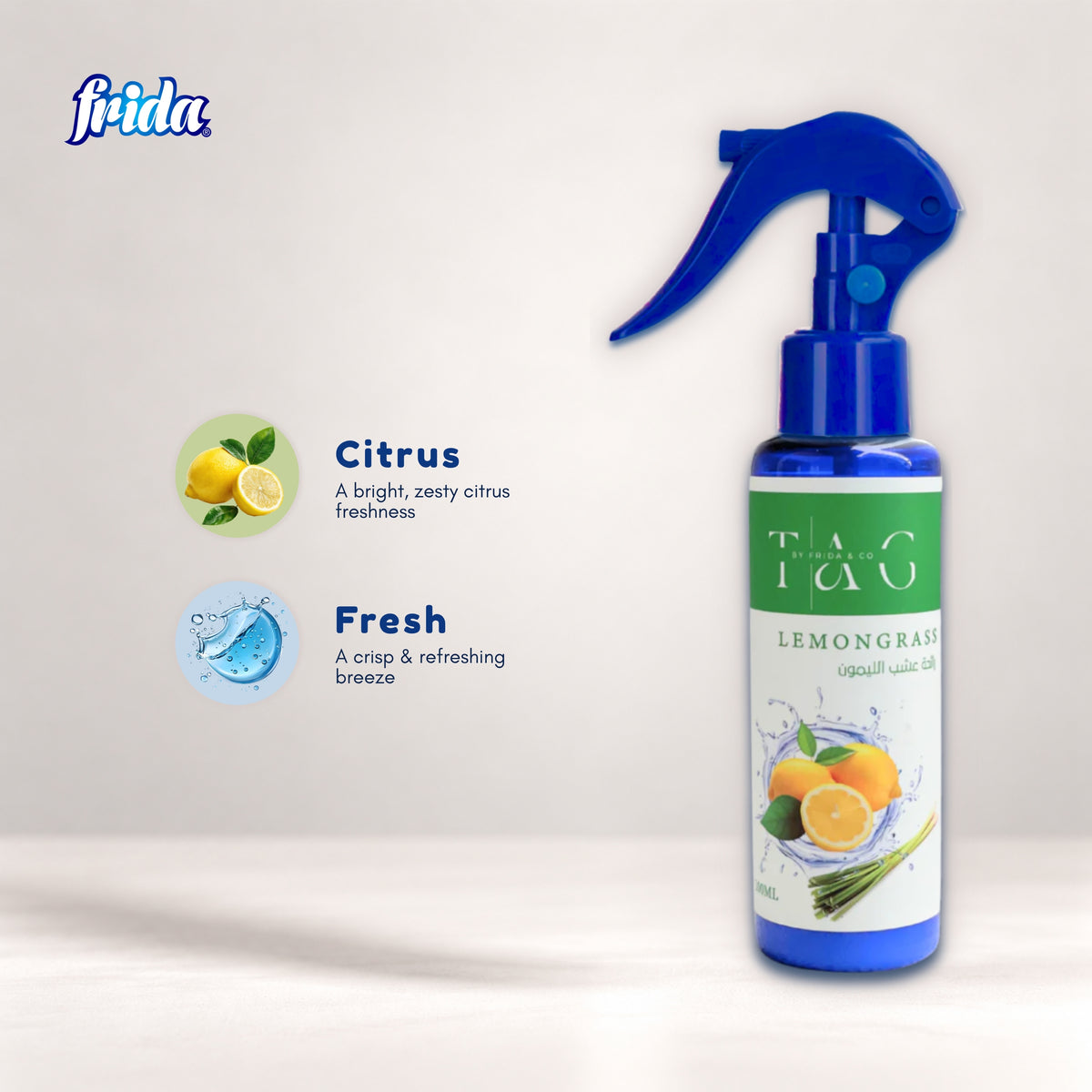 TAG Air Freshener – Lemongrass (100ml)