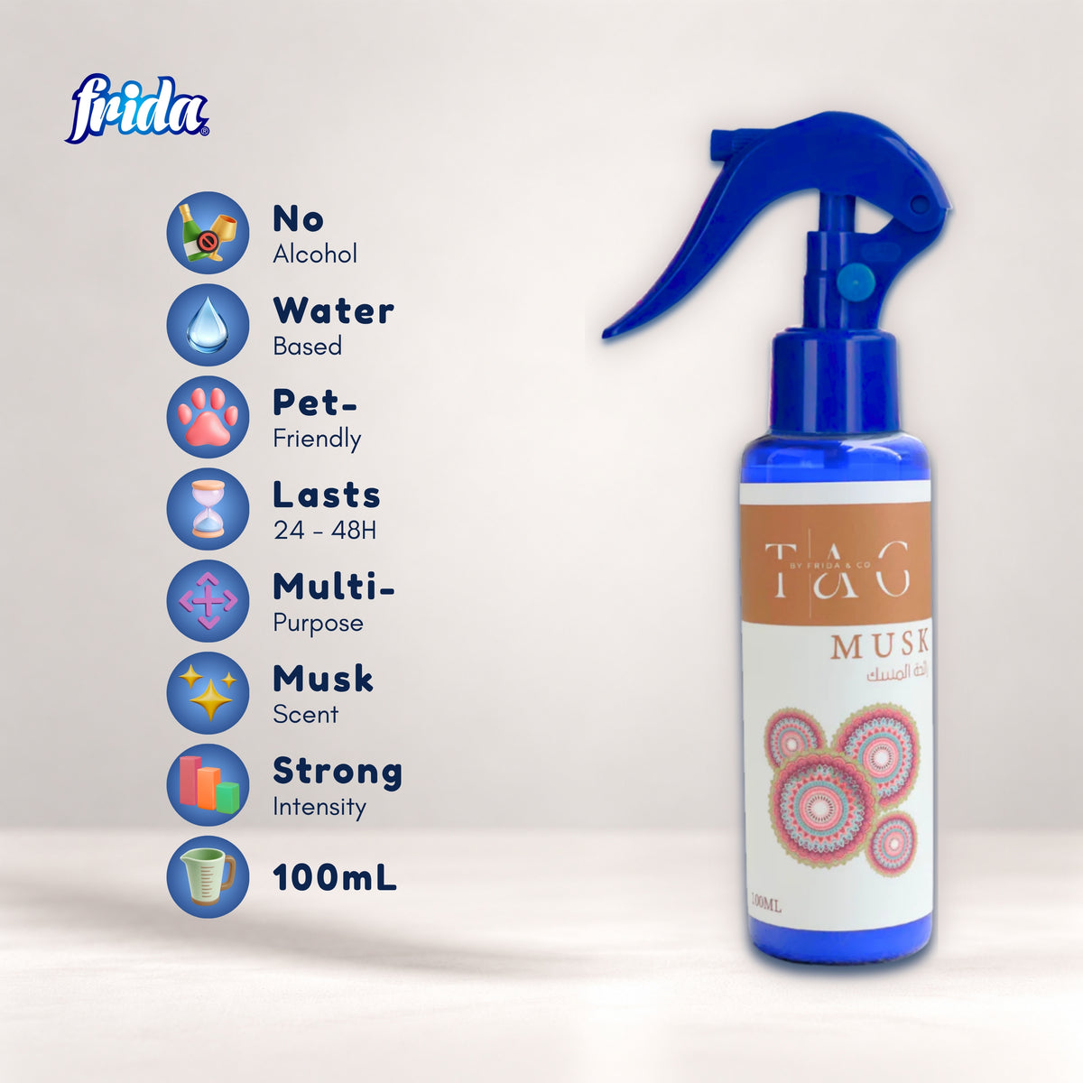 TAG Air Freshener – Musk (100ml)
